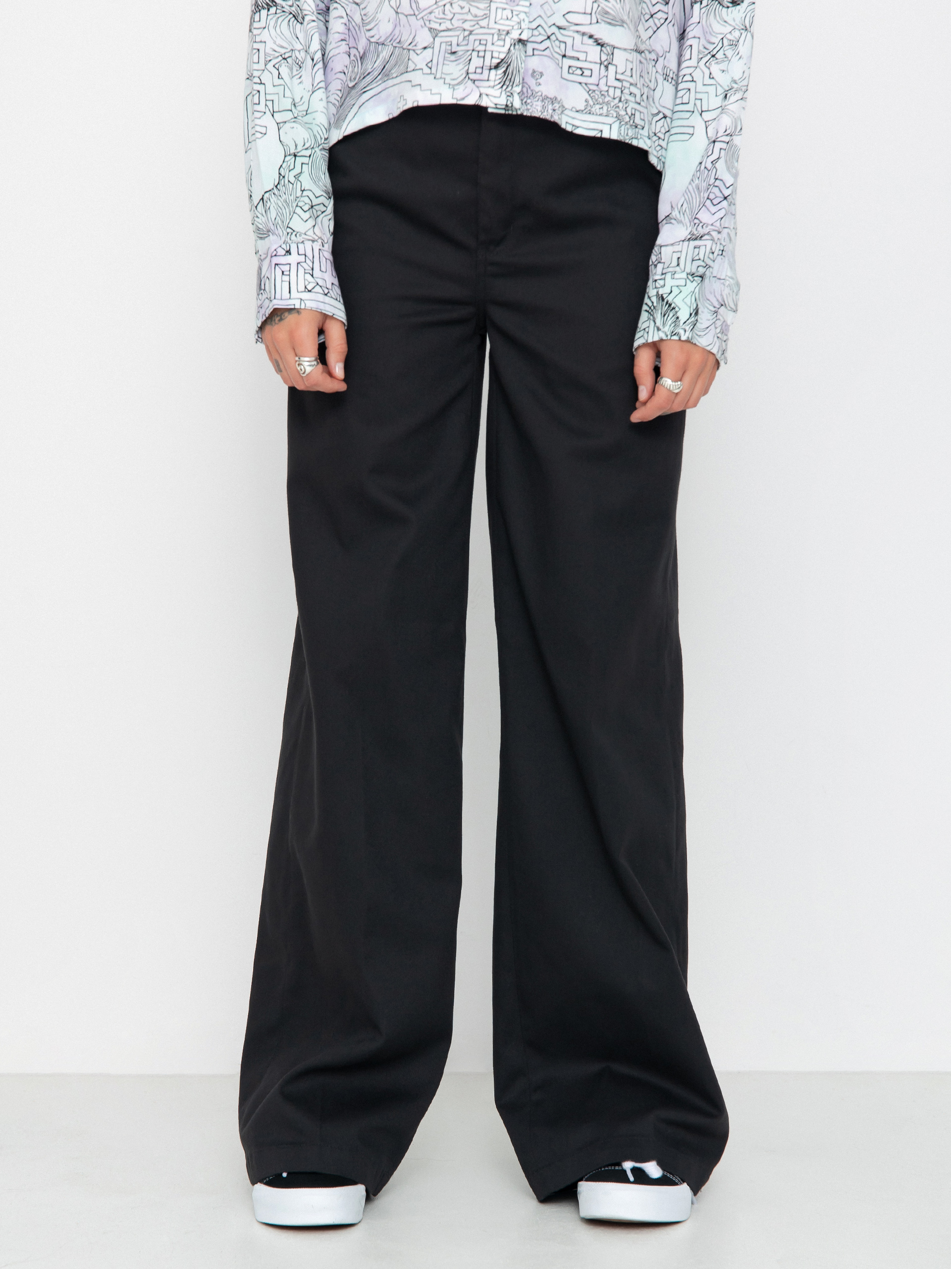 Kalhoty Dickies Wide Leg Wmn (black)