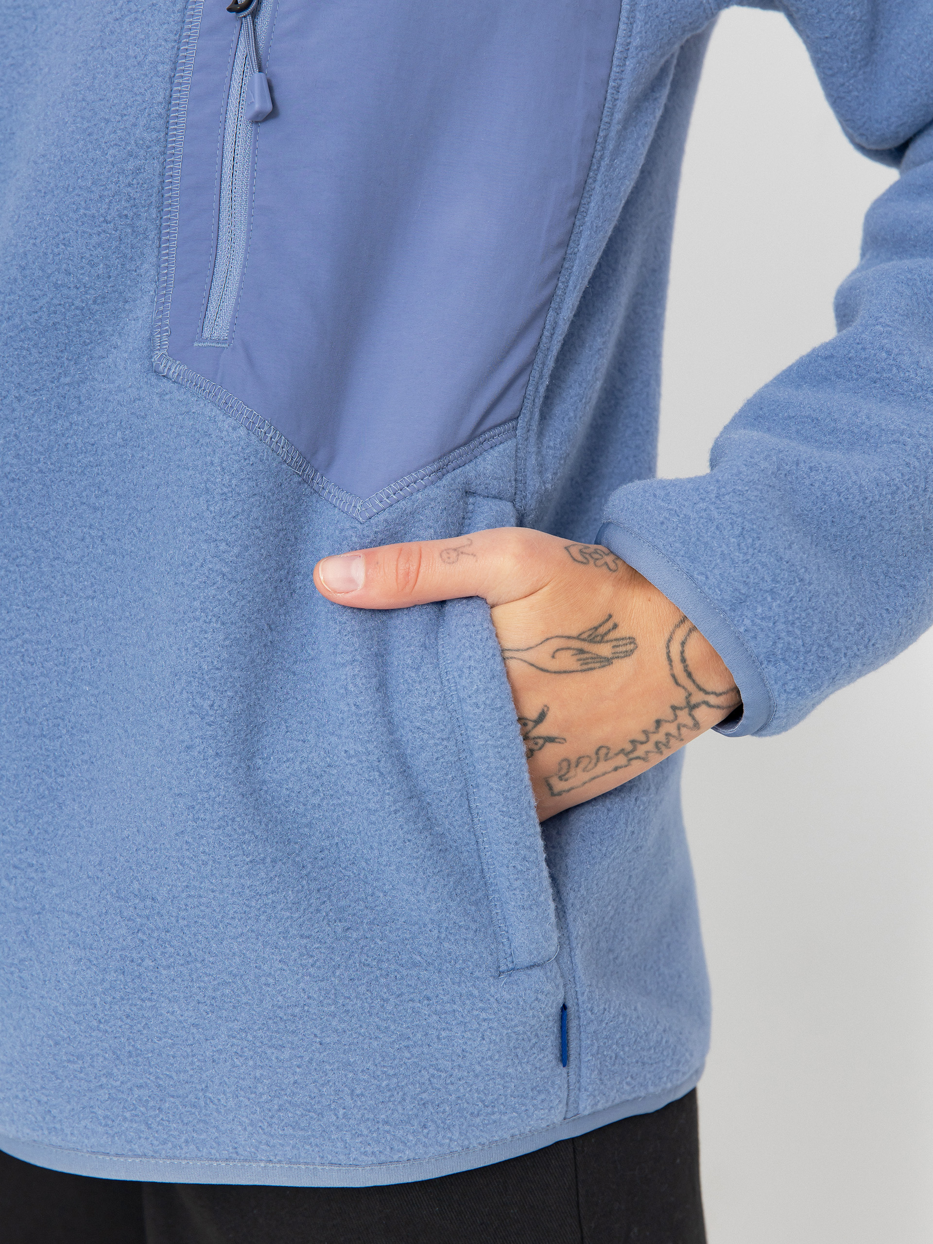 Mikina s kapucí Burton Cinder Wmn (slate blue)