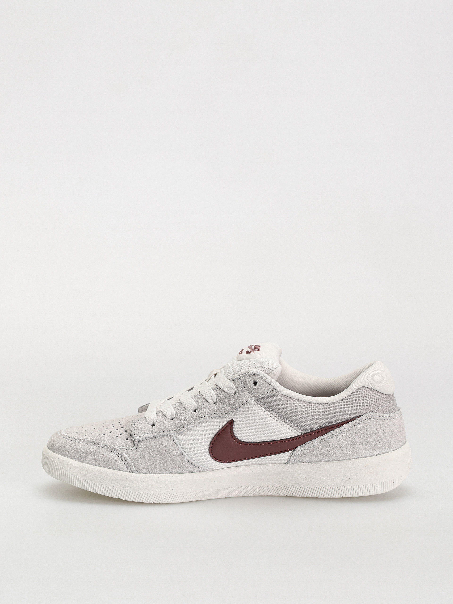 Boty Nike SB Force 58 (platinum tint/dark team red wolf grey)