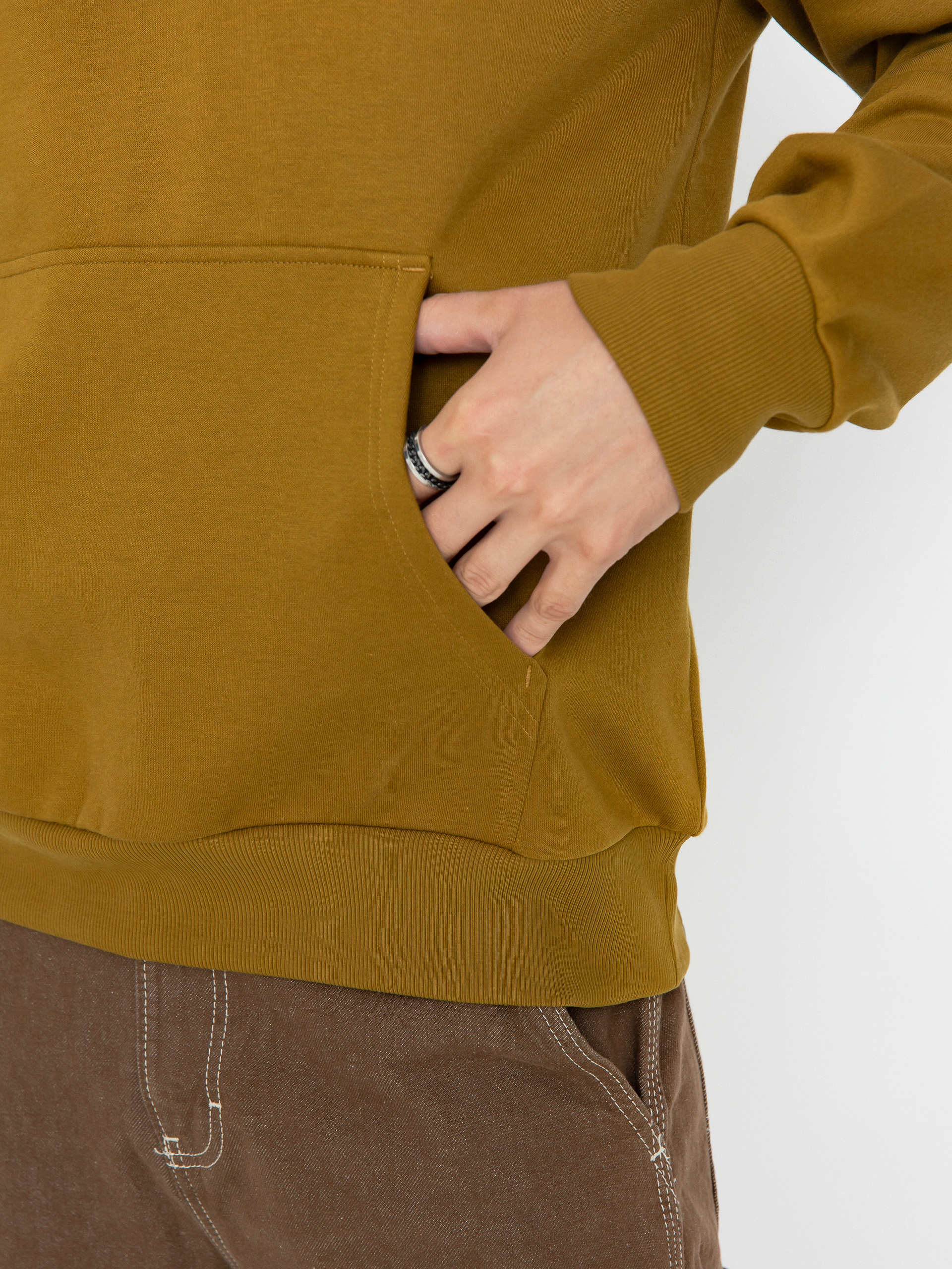 Mikina s kapucí The North Face Simple Dome HD (moss green)