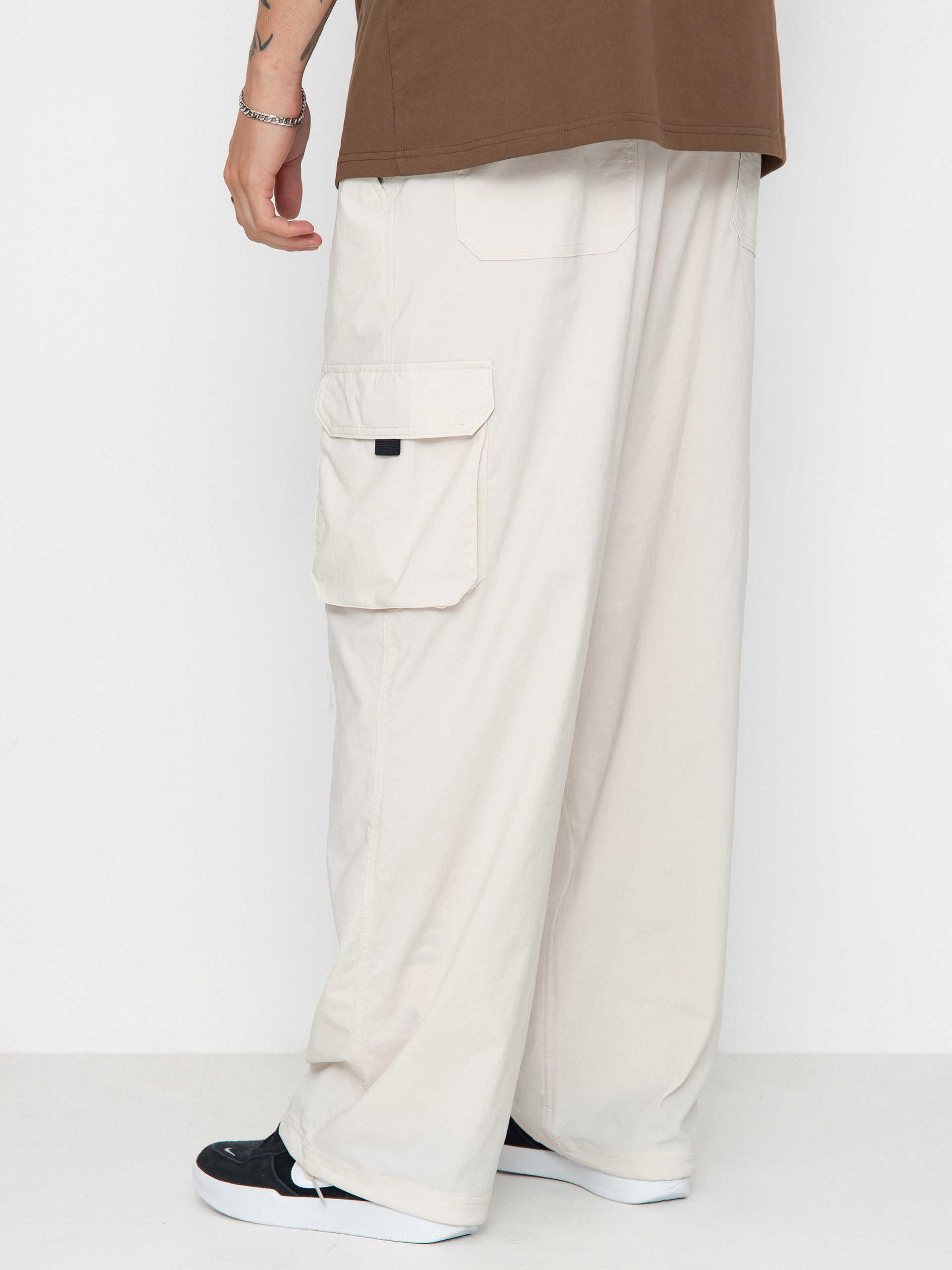 Kalhoty Nike SB Kearny (lt orewood brn/white)