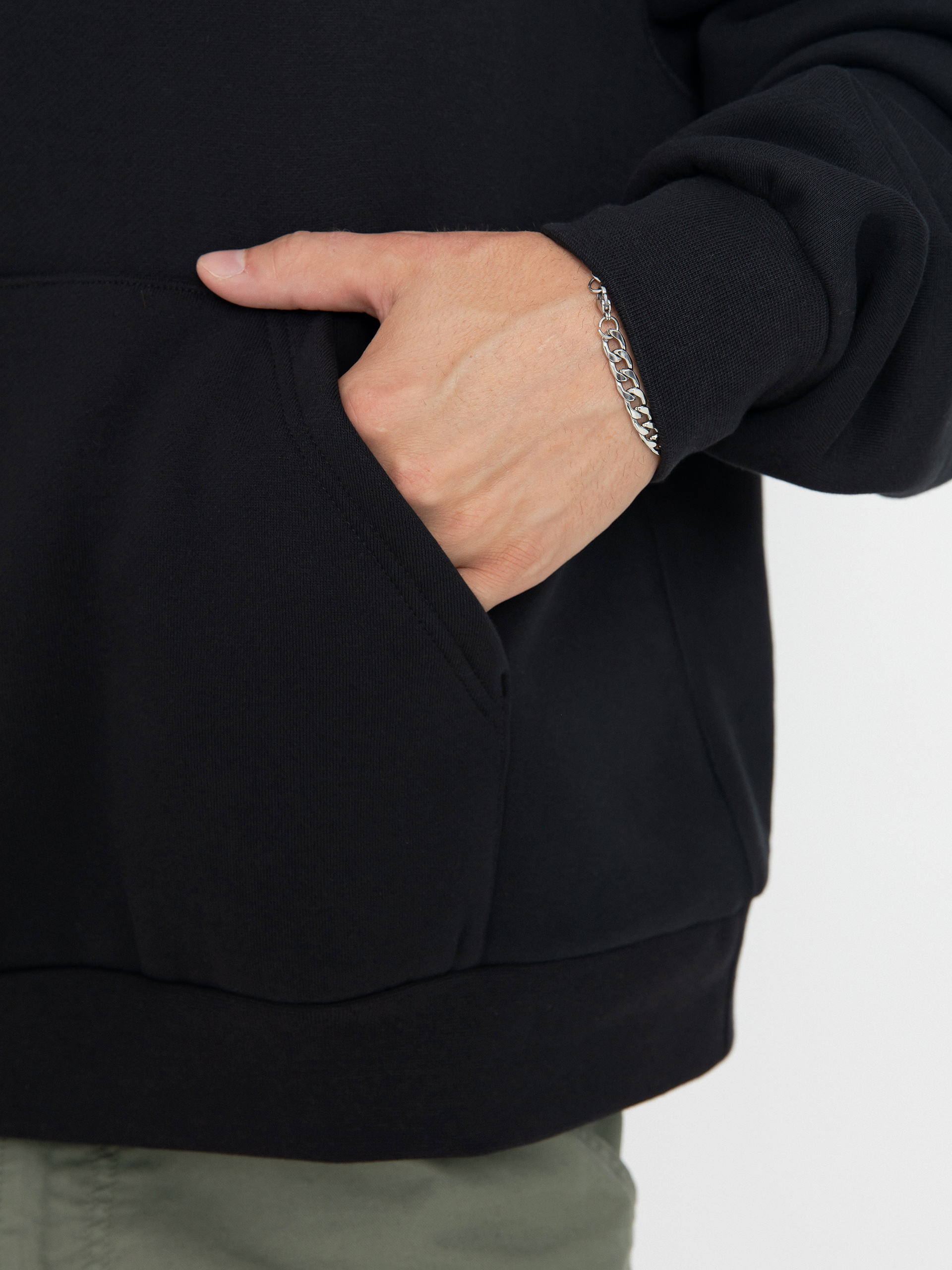 Mikina s kapucí Nike SB Essential Logo HD (black/white)