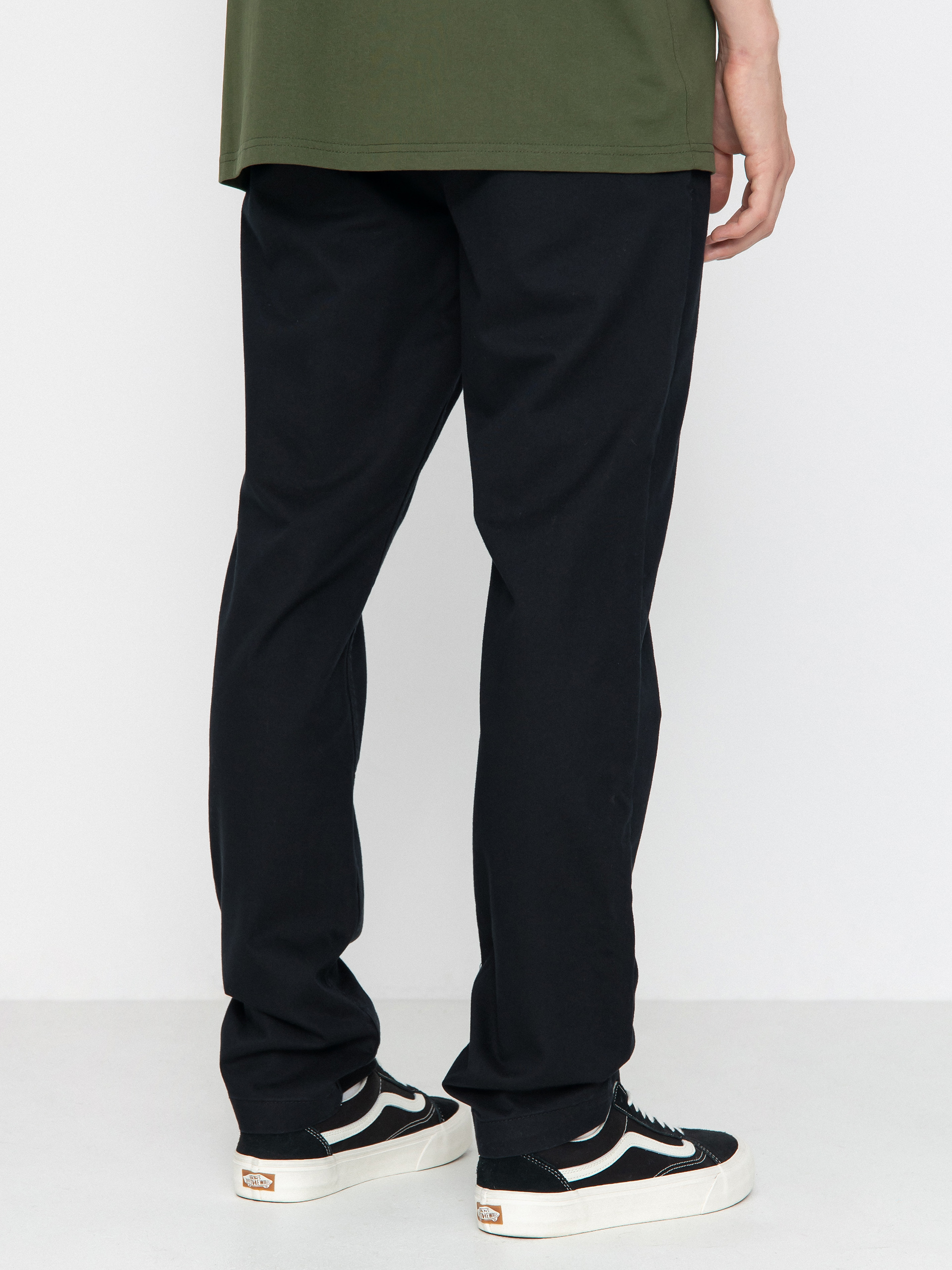 Kalhoty Vans Authentic Chino Slim (black)