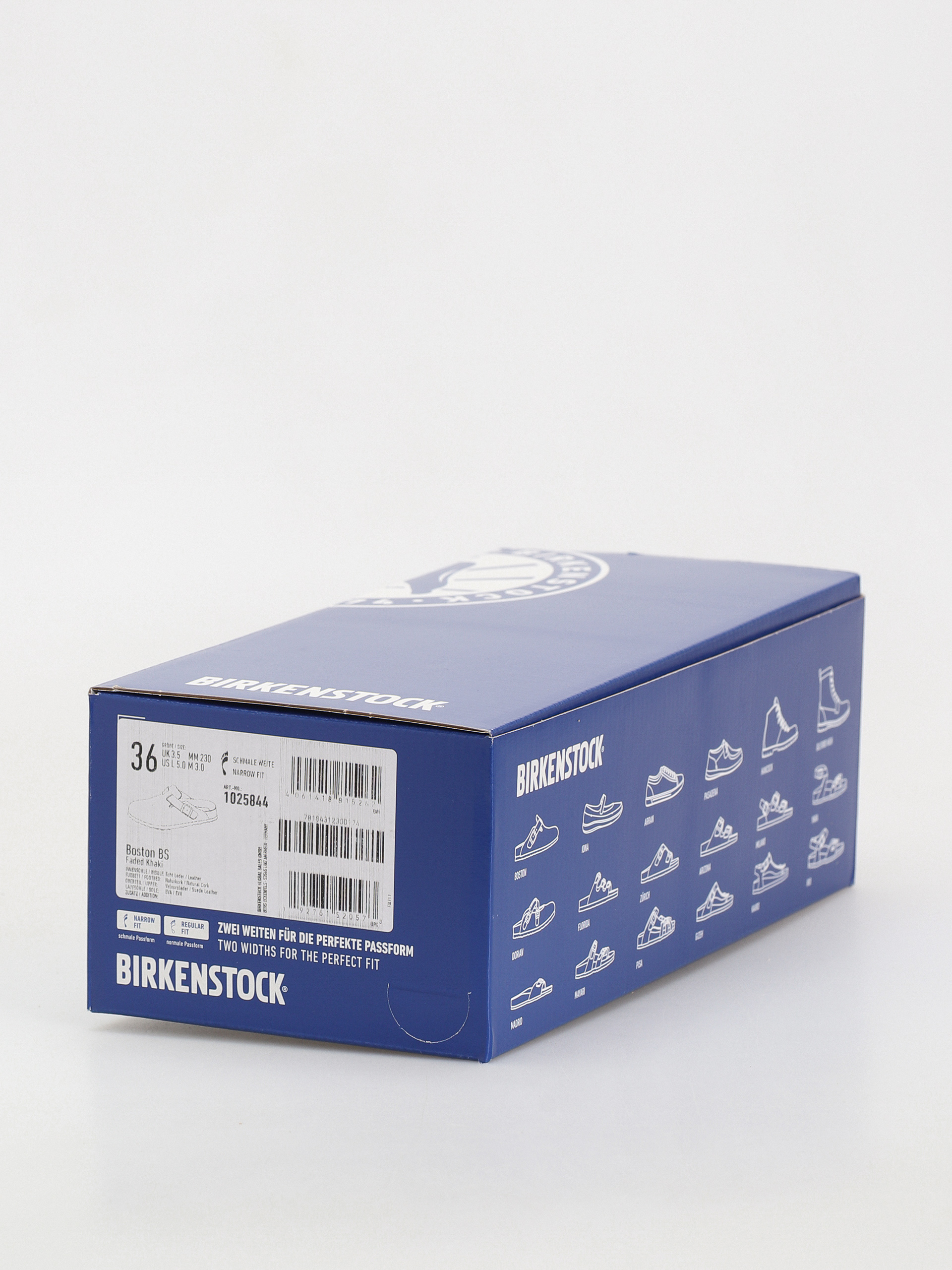 Plážovky Birkenstock Boston Suede Leather Narrow Wmn (faded khaki)