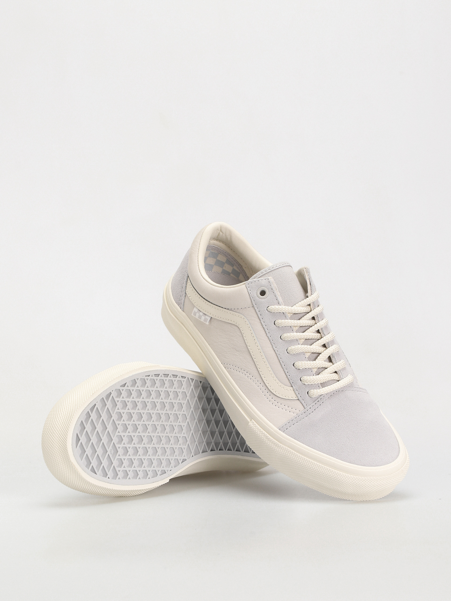 Boty Vans Skate Old Skool (grey/marshmallow)