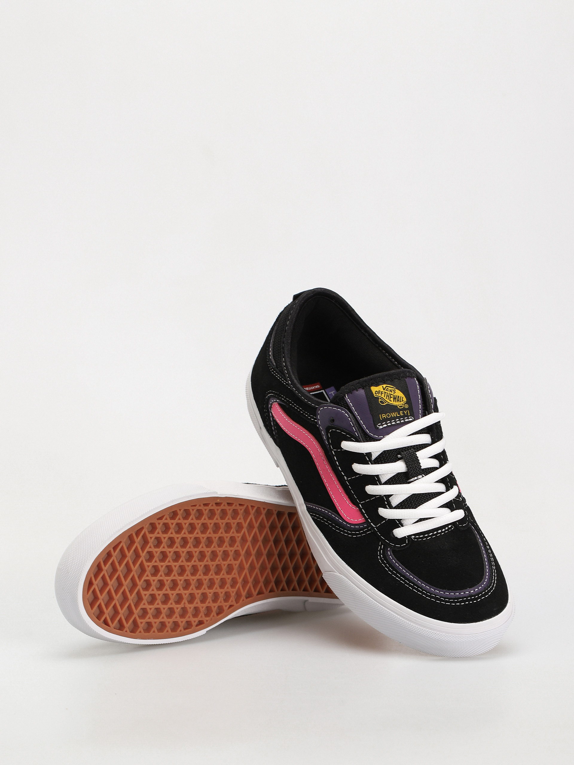 Boty Vans Skate Rowley (black/pink)