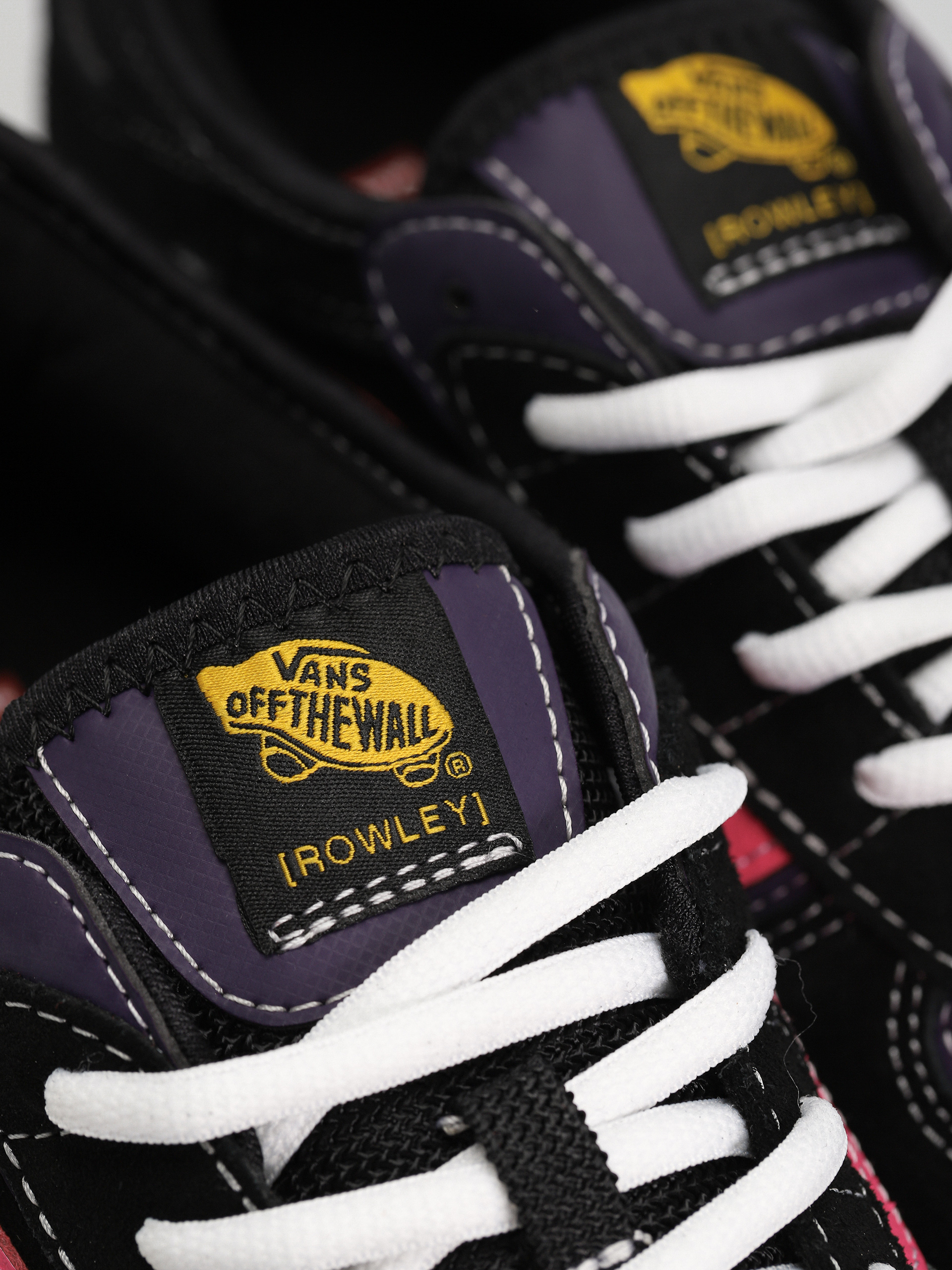 Boty Vans Skate Rowley (black/pink)