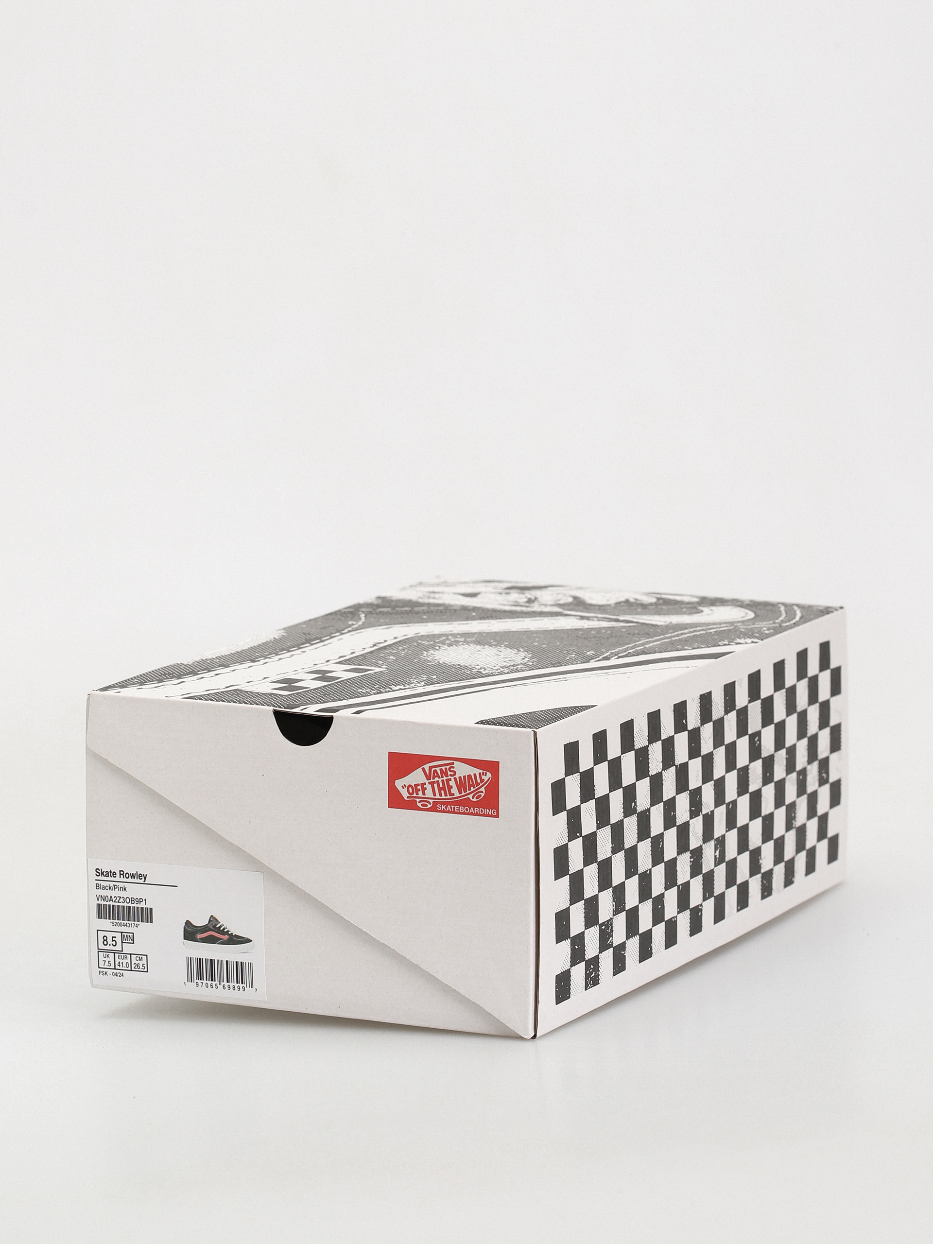 Boty Vans Skate Rowley (black/pink)