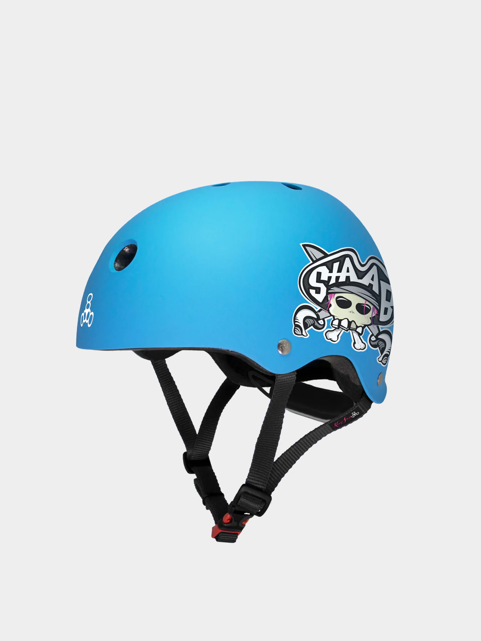 Helma Triple Eight Lil 8 Staab Edition Dual Certified Helmet With Eps Liner JR (neon blue)