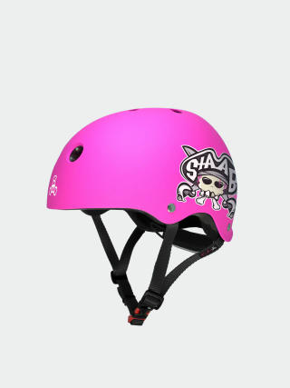 Helma Triple Eight Lil 8 Staab Edition Dual Certified Helmet With Eps Liner JR (neon pink)