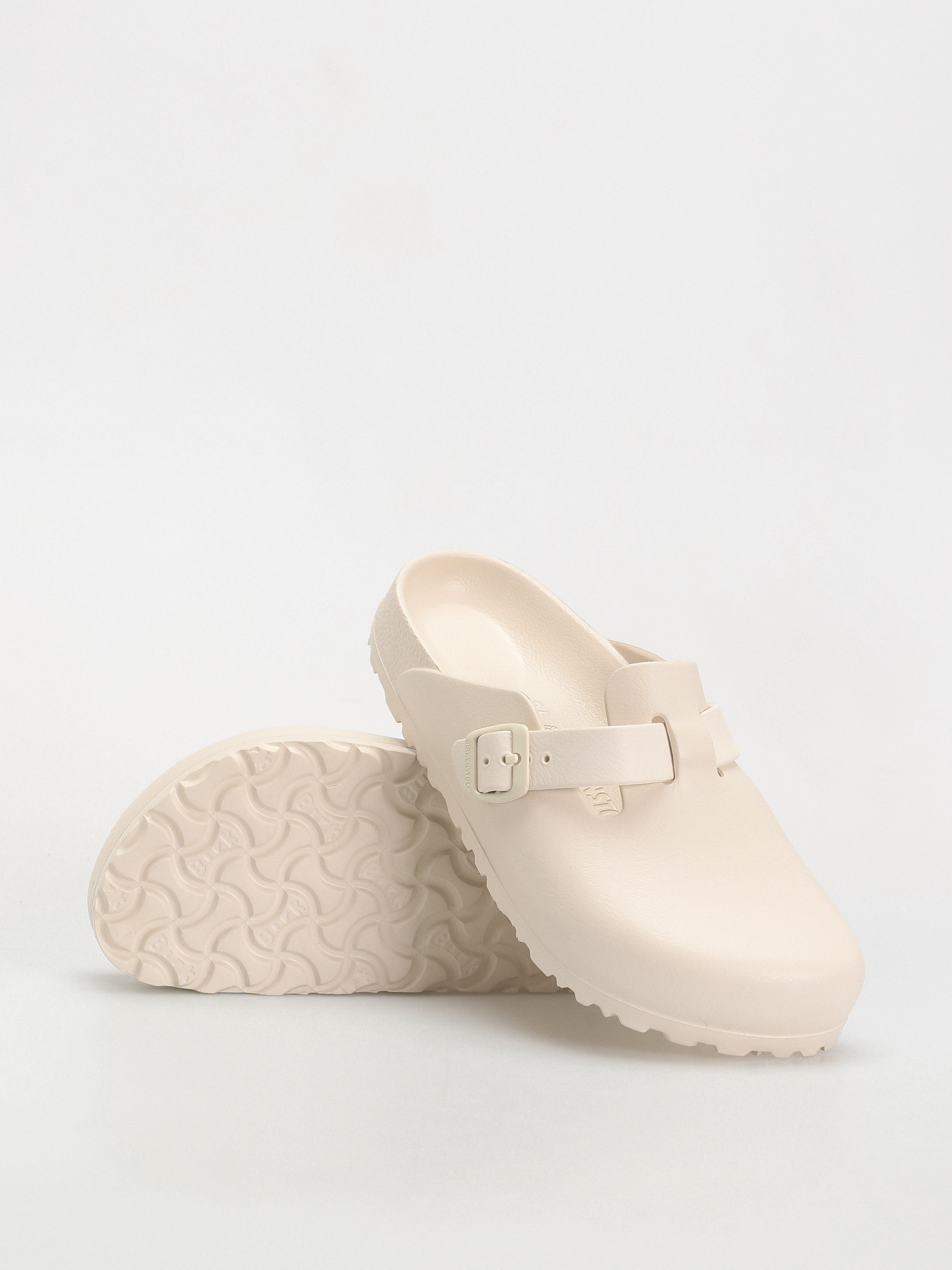 Plážovky Birkenstock Boston EVA Narrow Wmn (eggshell)