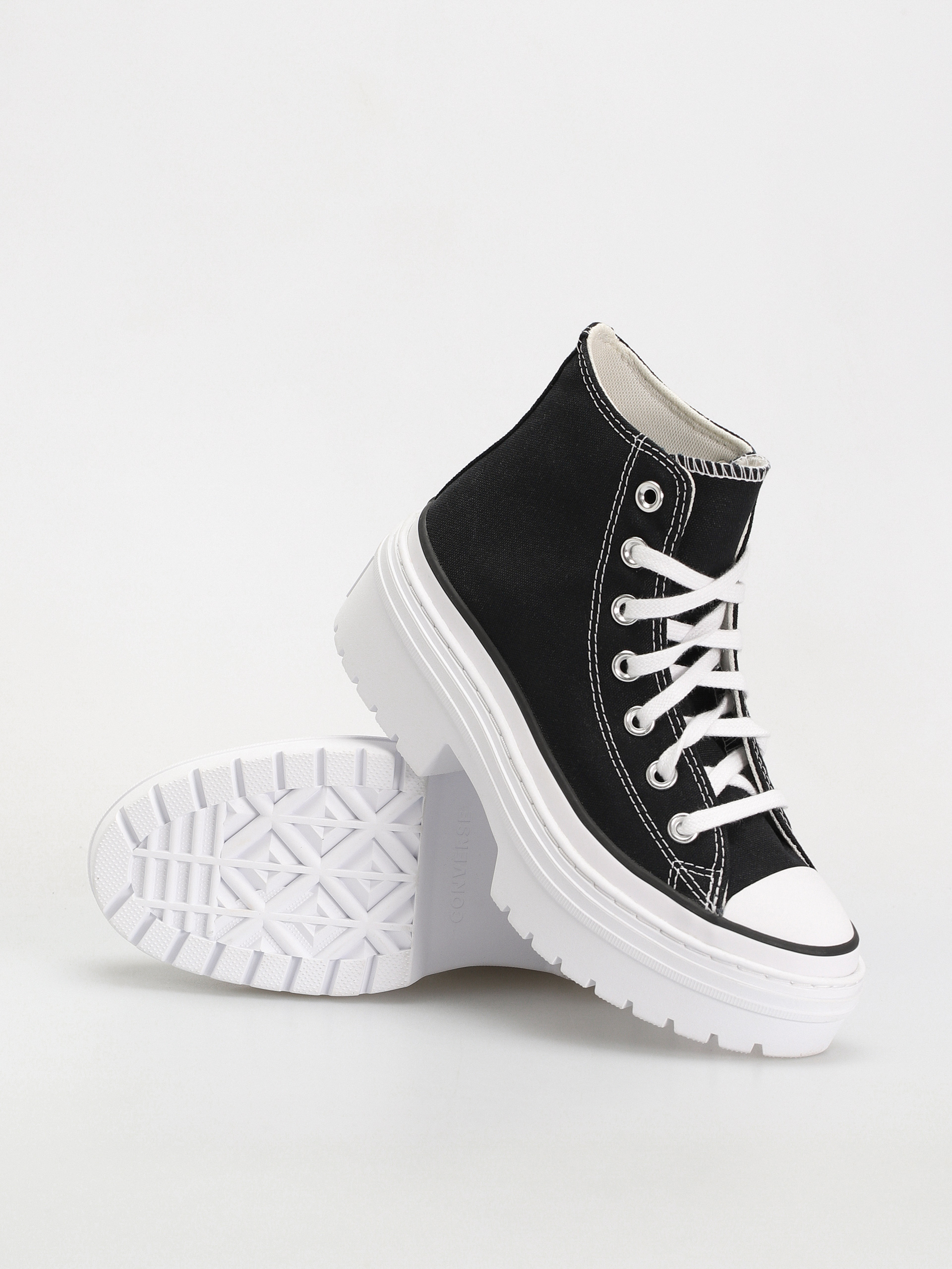 Boty Converse Chuck Taylor All Star Lugged Heel Wmn (black/white/egret)