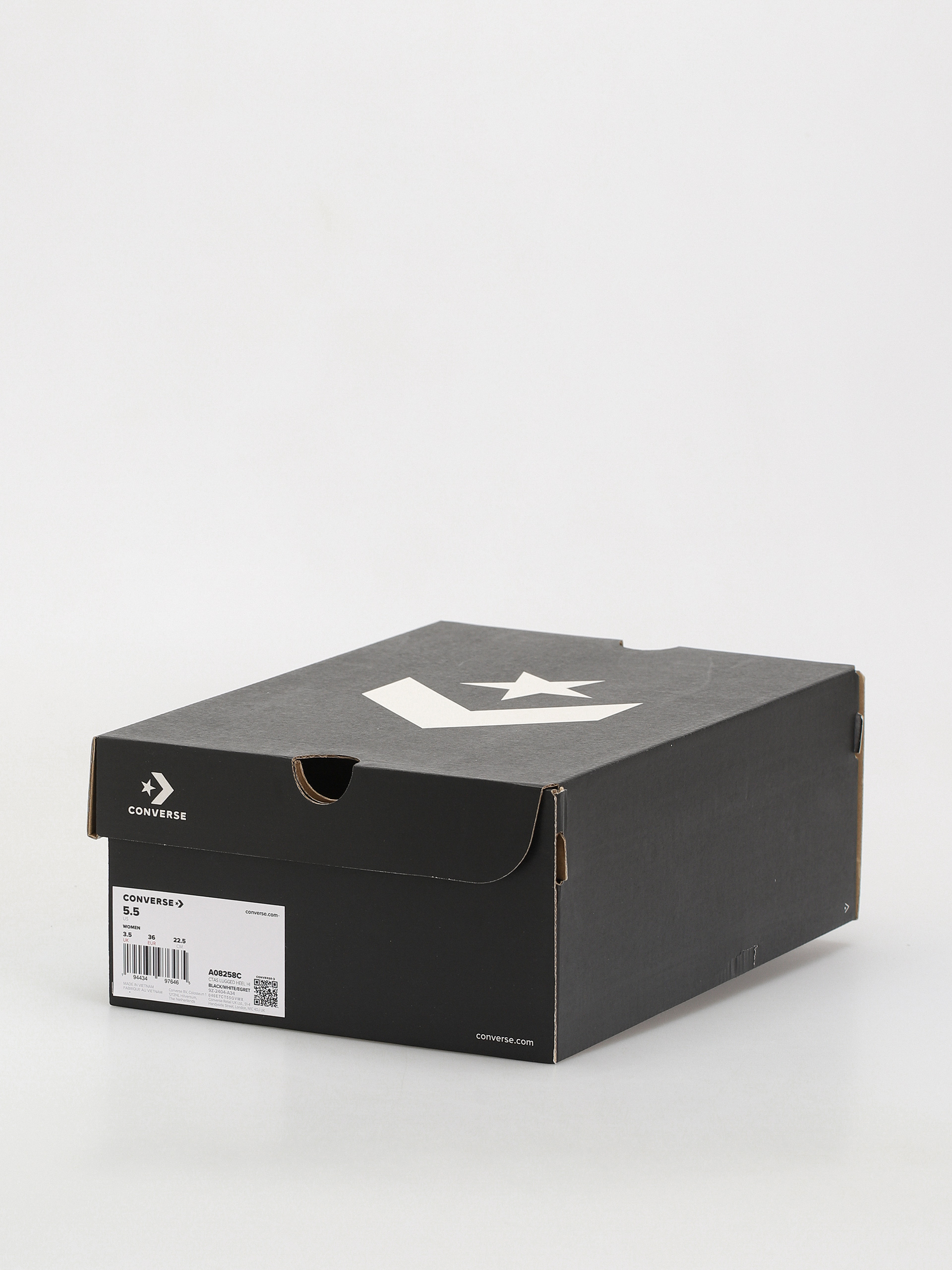 Boty Converse Chuck Taylor All Star Lugged Heel Wmn (black/white/egret)