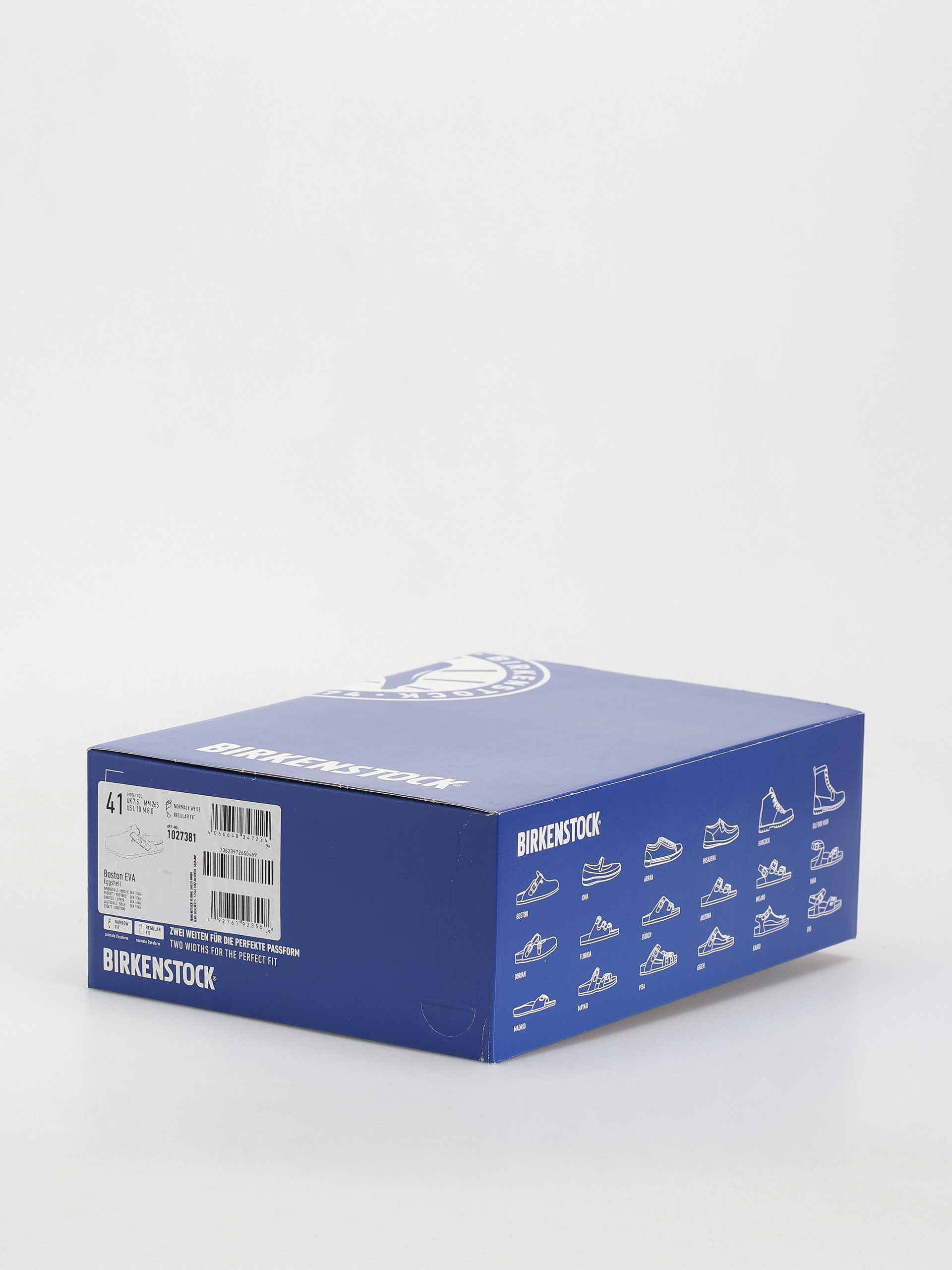 Plážovky Birkenstock Boston EVA Regular (eggshell)