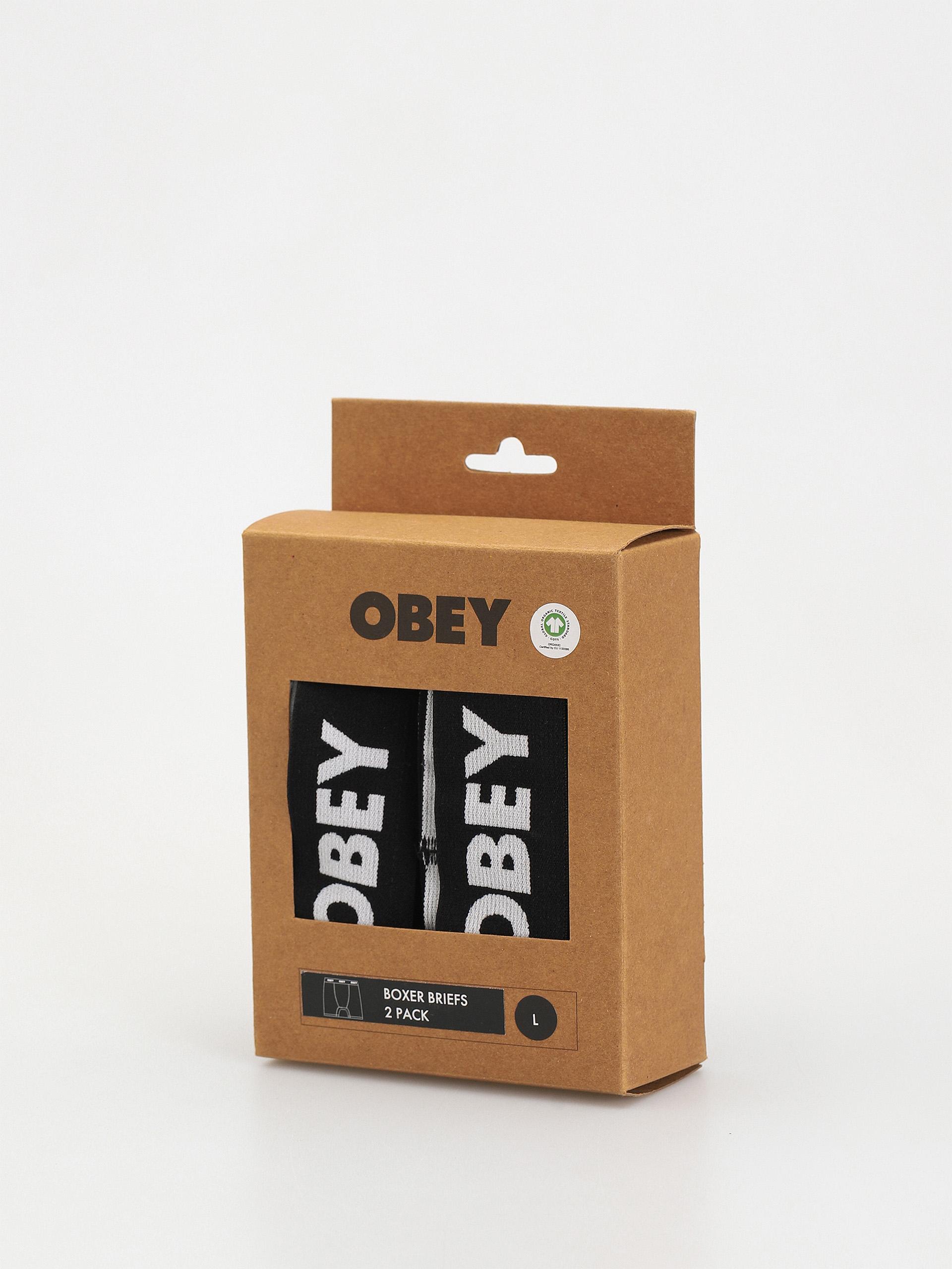 Spodní prádlo OBEY Established Work 2 Pack (black)