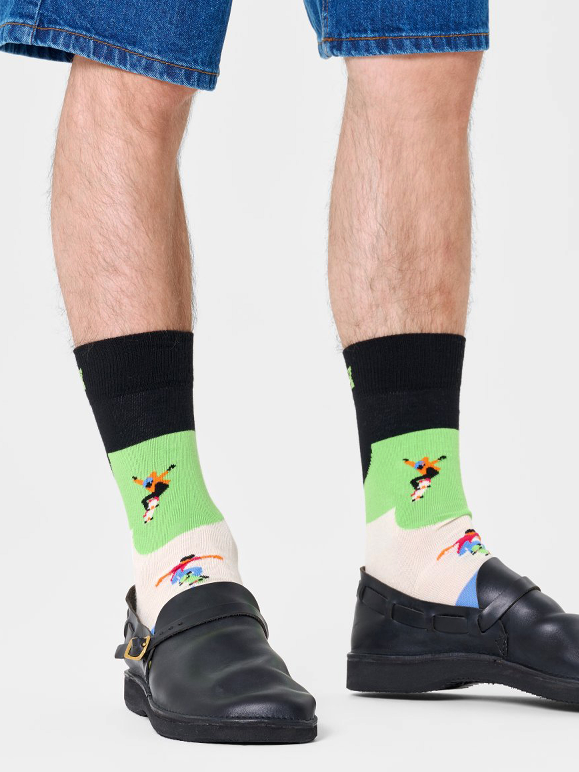 Ponožky Happy Socks Skateboard (black)