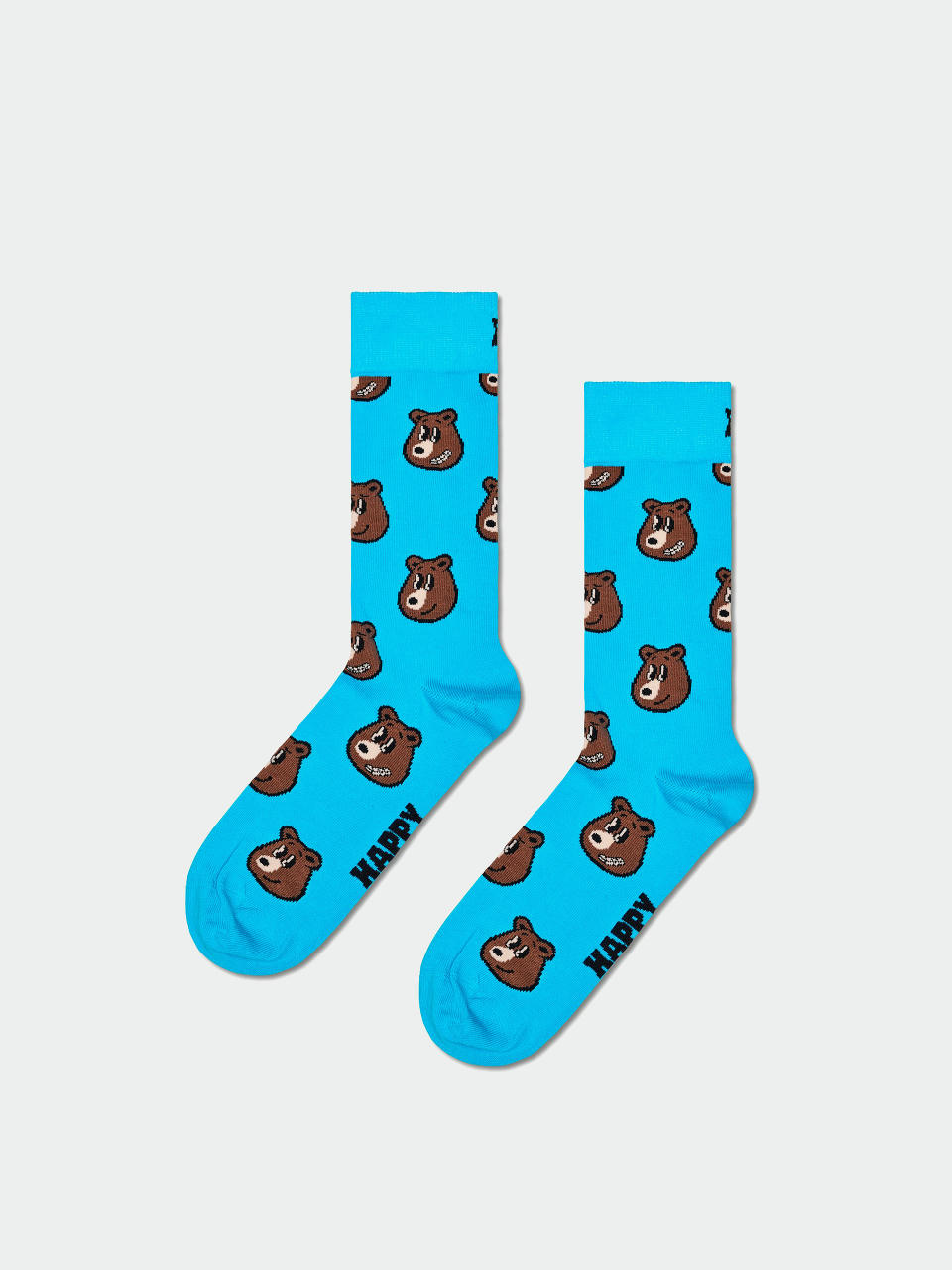 Ponožky Happy Socks Bear (turquoise)