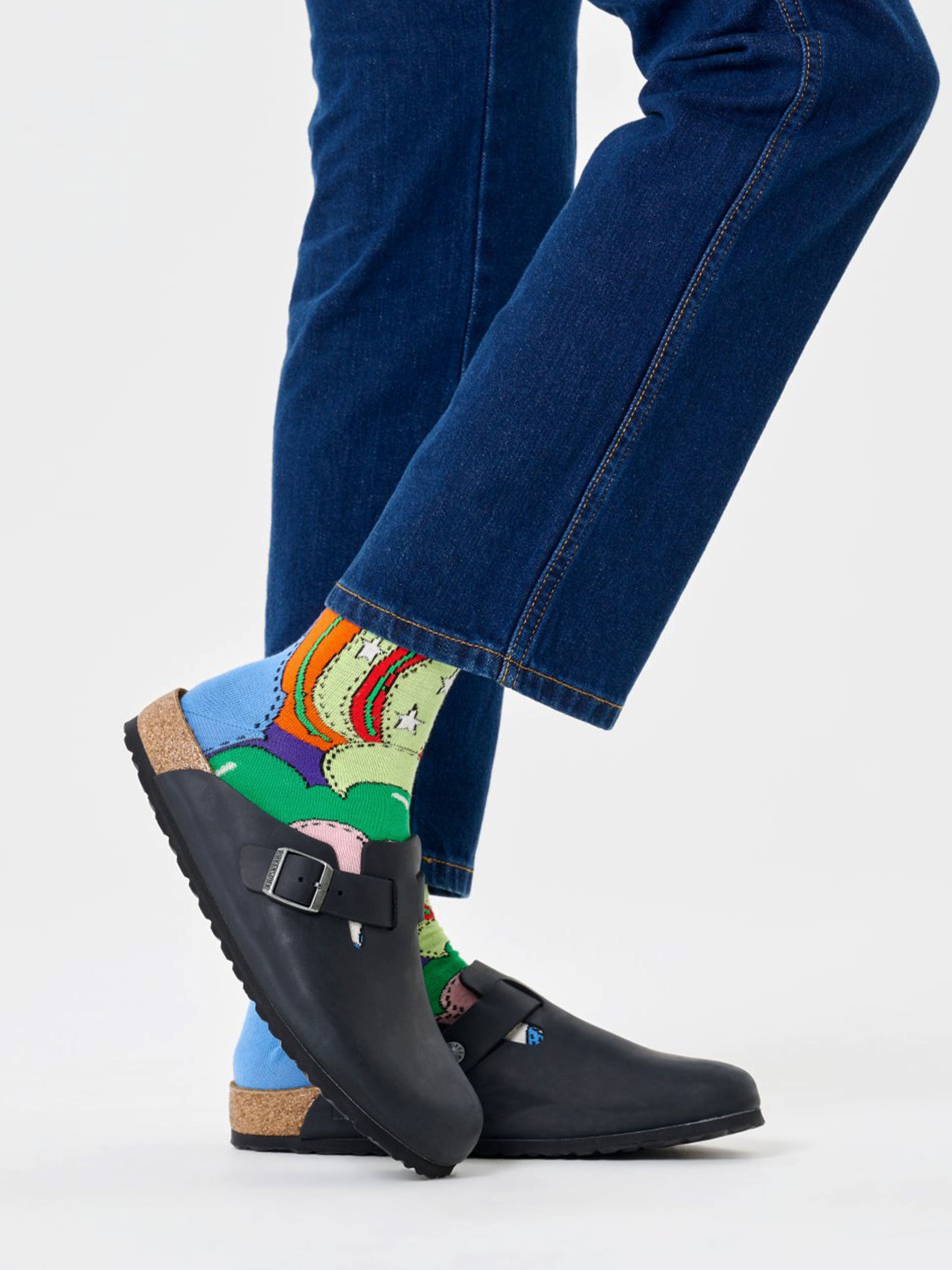 Ponožky Happy Socks Wrangler Desert Rose (blue)