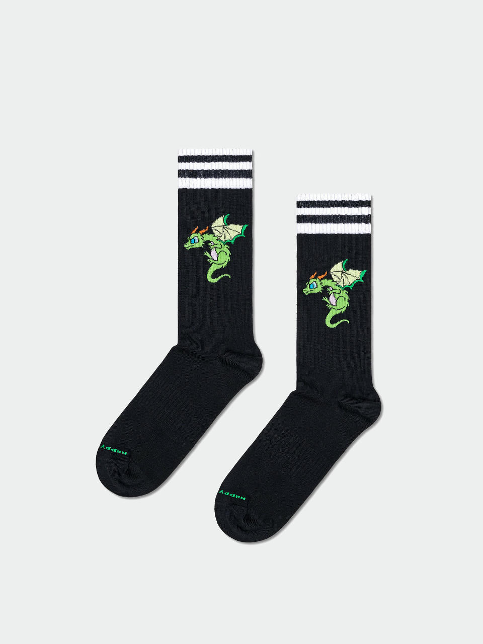 Ponožky Happy Socks Dragon Sneaker (black)