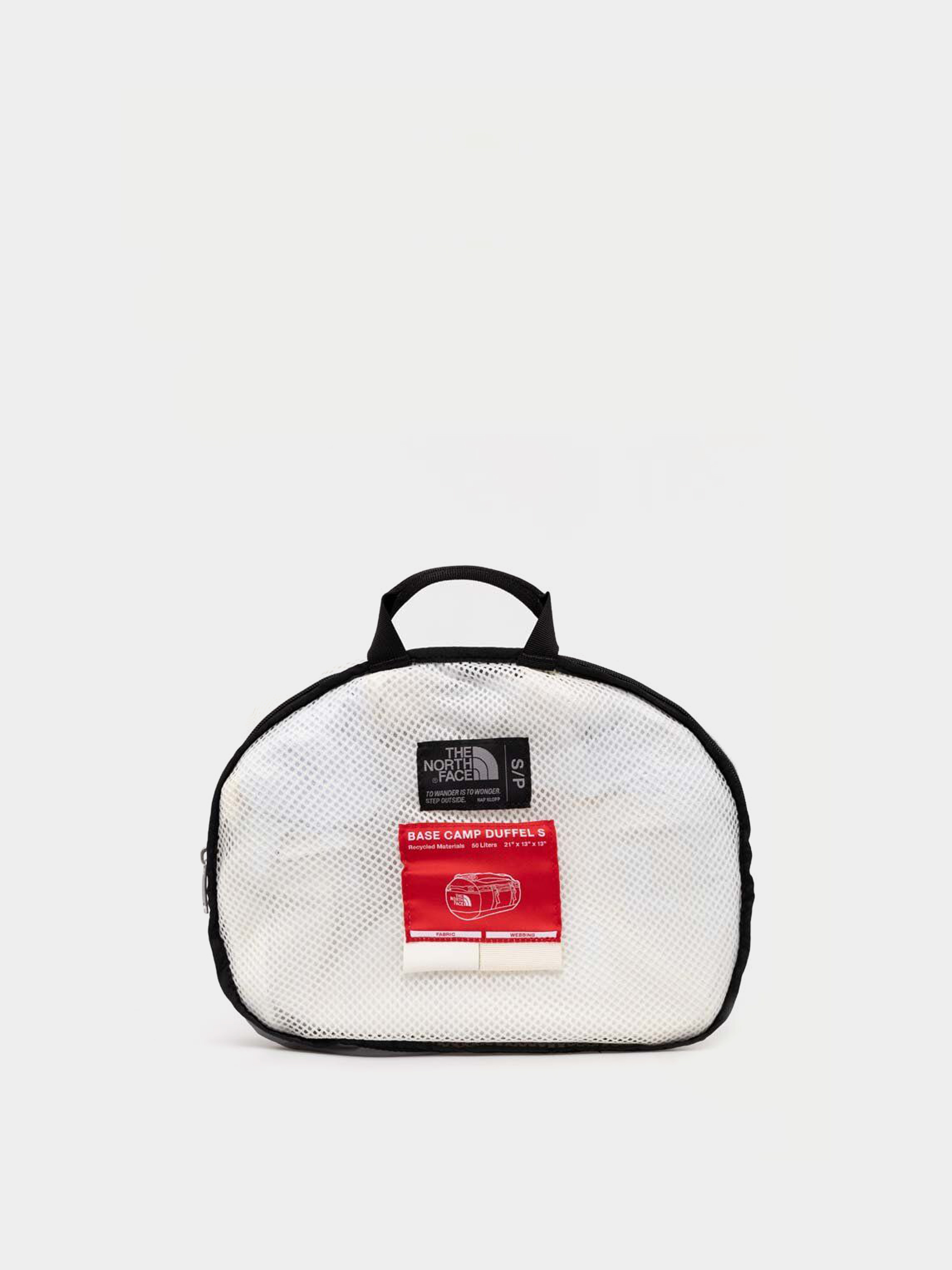 Taška The North Face Base Camp Duffel S (white dune/tnf white)
