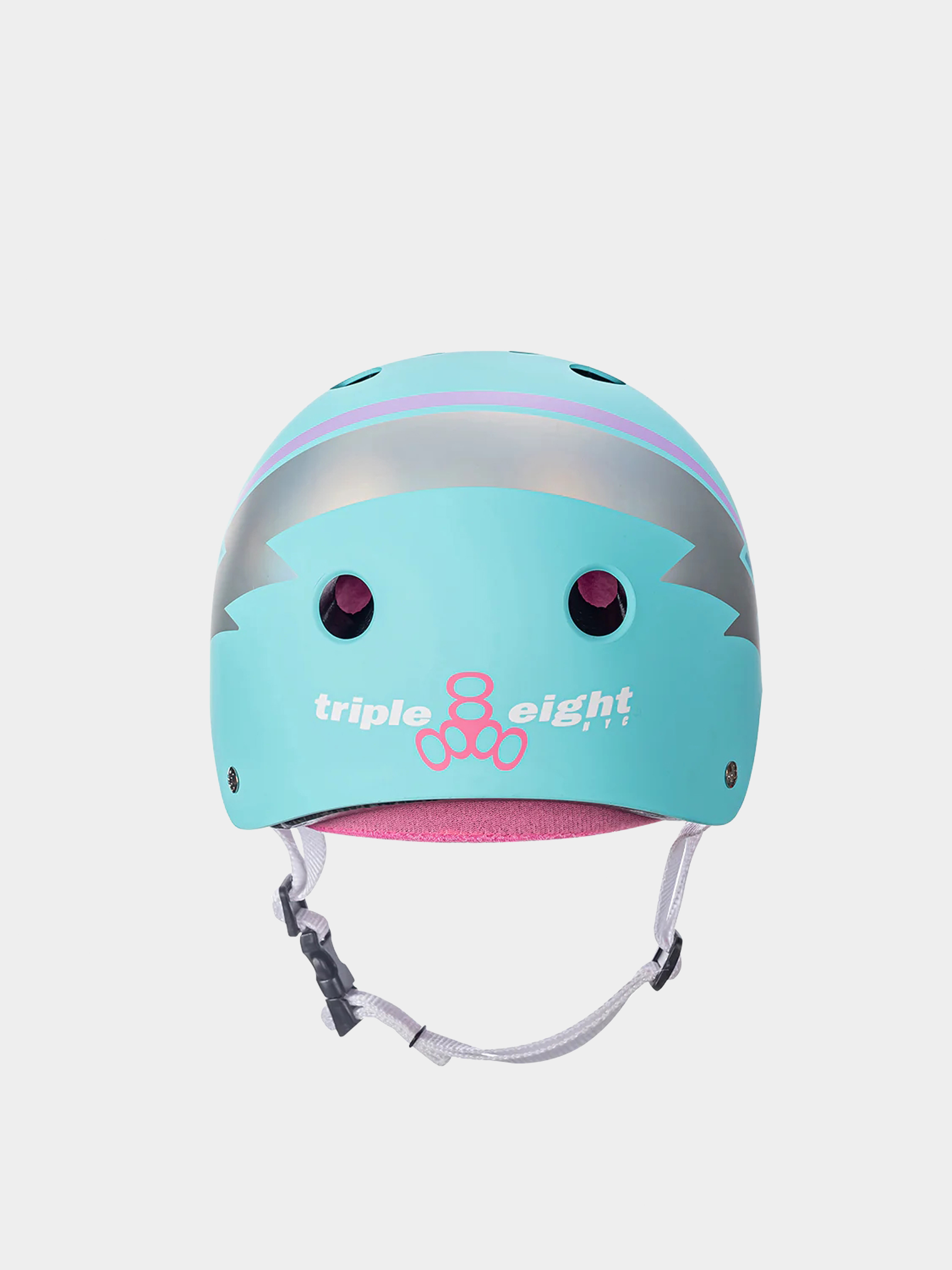 Helma Triple Eight The Certified Sweatsaver Helmet (teal hologram)