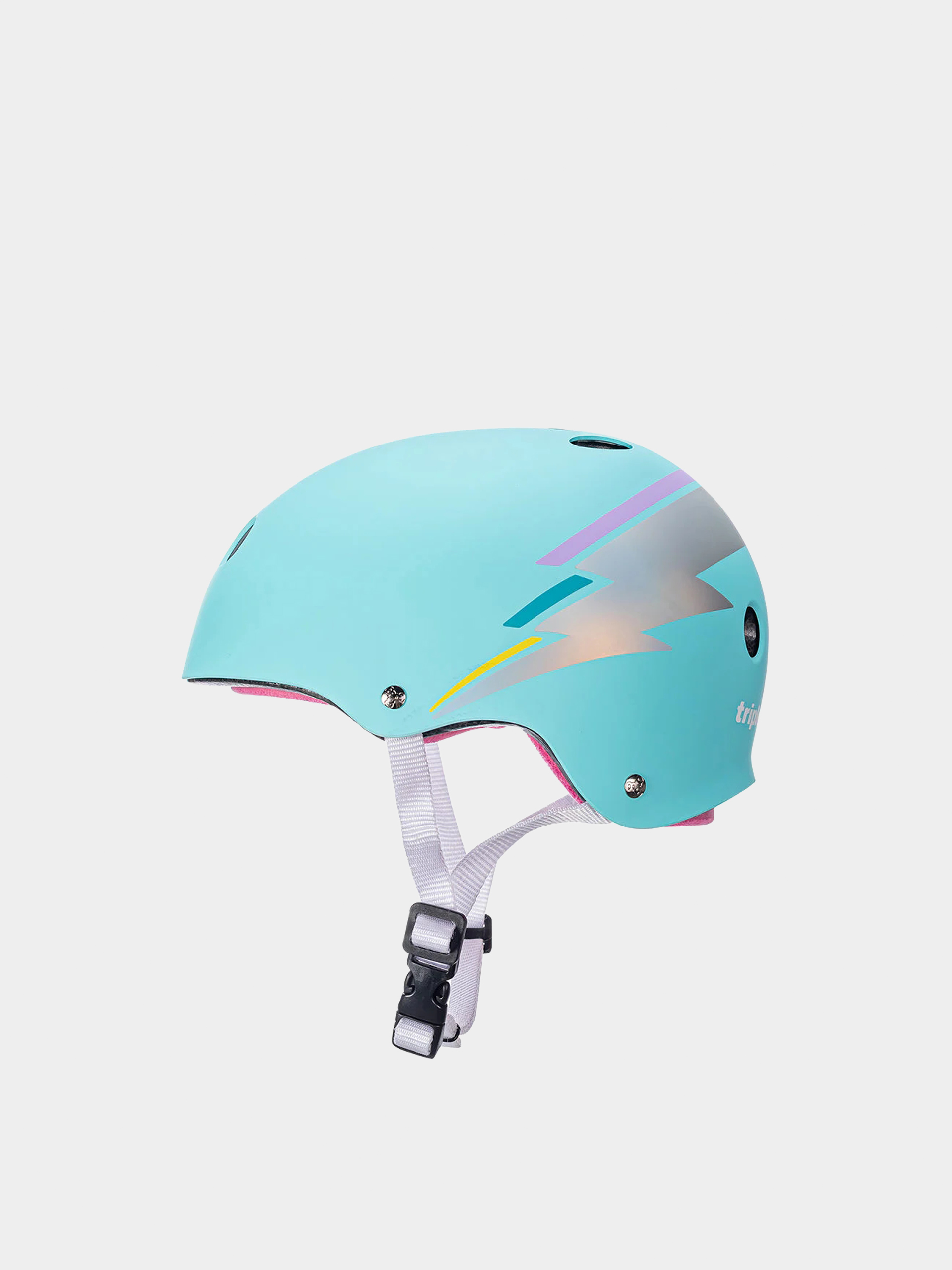 Helma Triple Eight The Certified Sweatsaver Helmet (teal hologram)