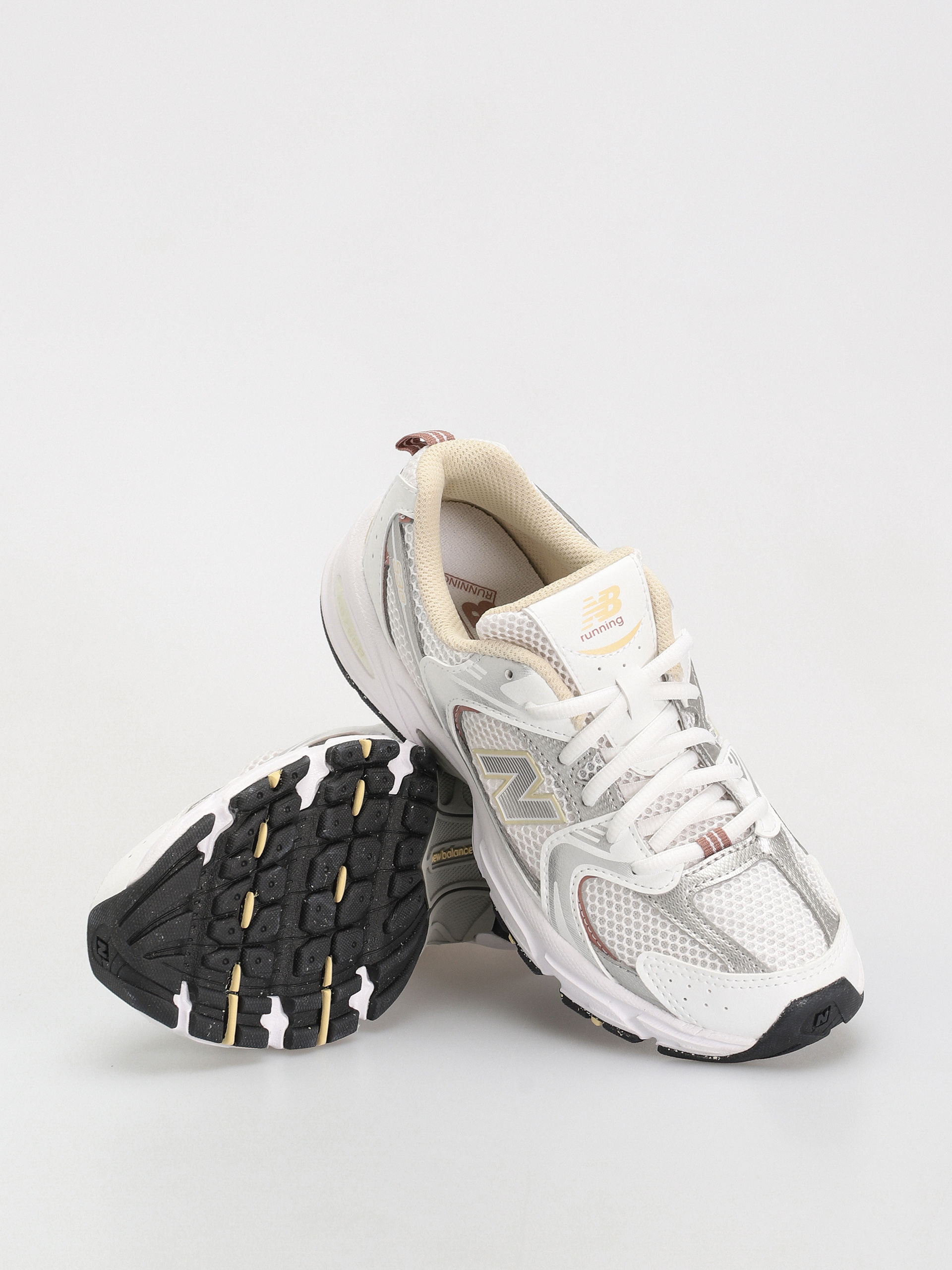 Boty New Balance 530 JR (white silver beige)