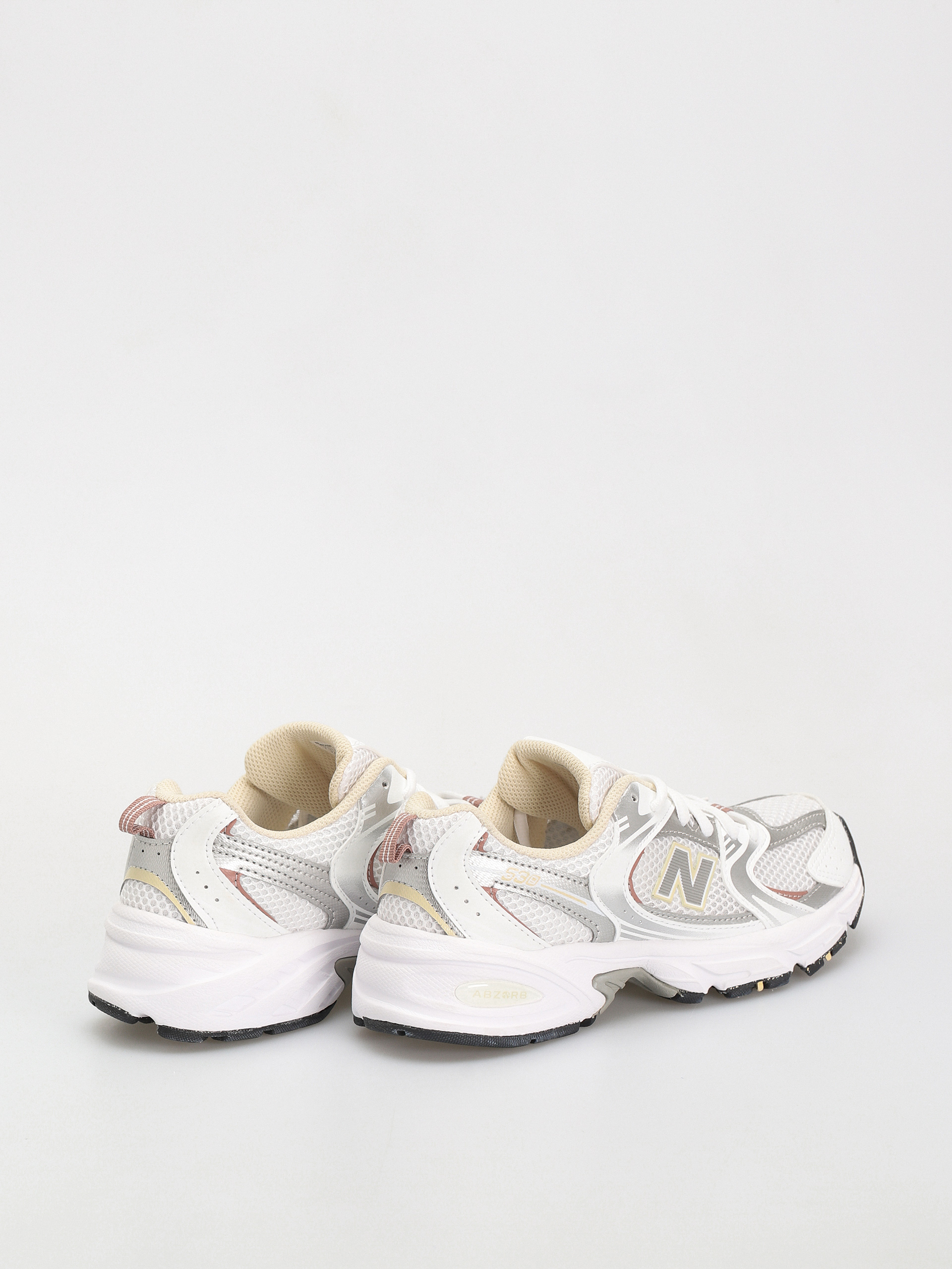 Boty New Balance 530 JR (white silver beige)
