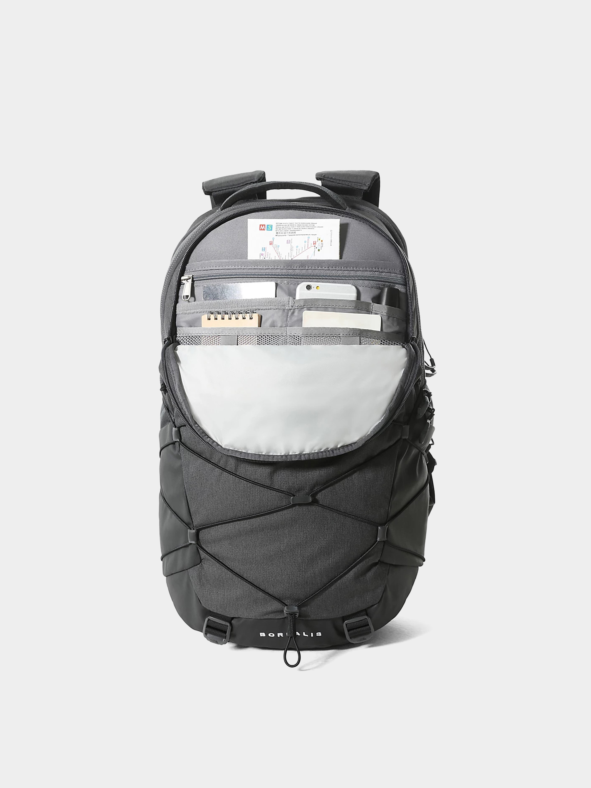 Batoh The North Face Borealis (asphalt grey light heat)