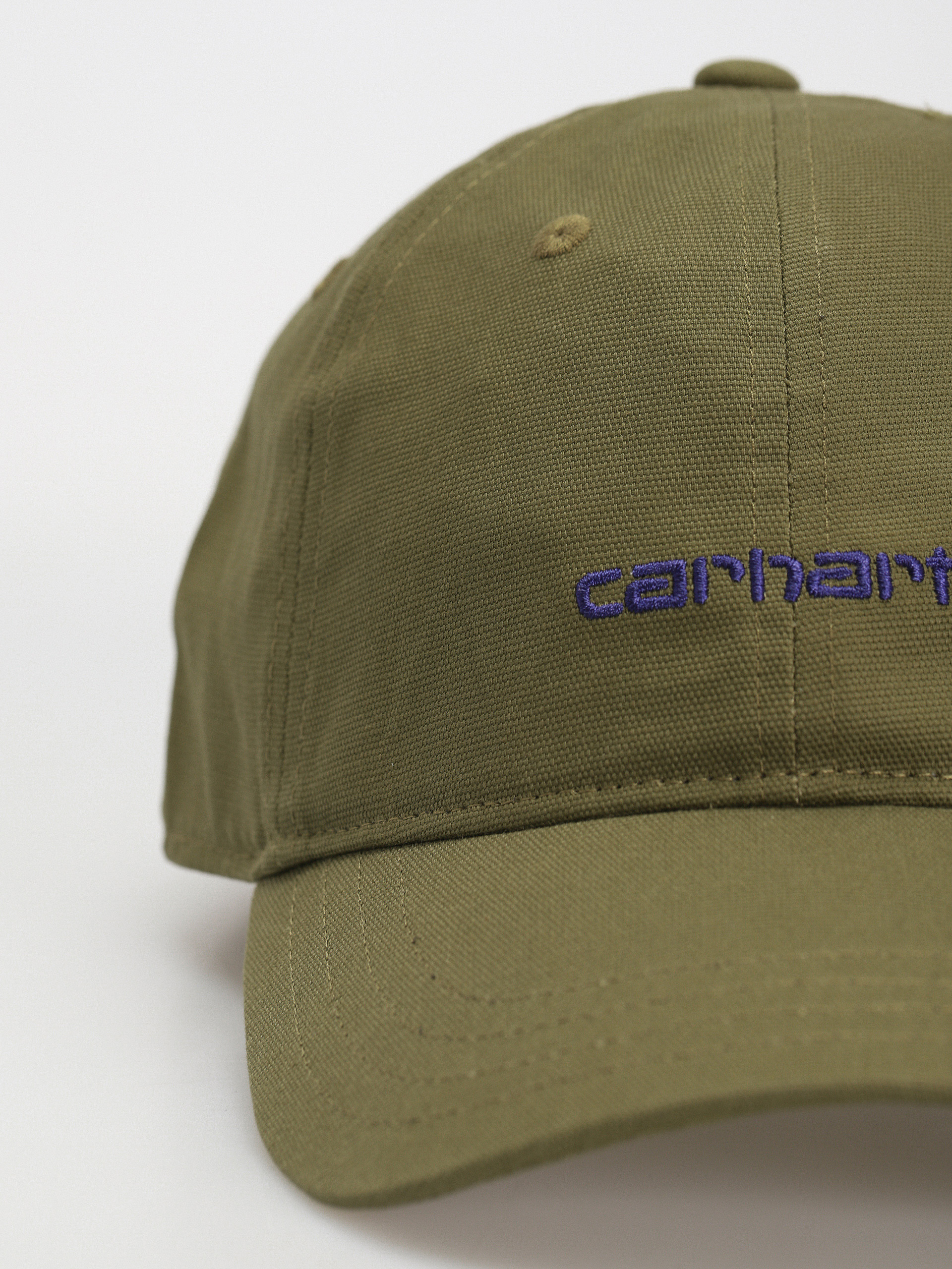 Kšiltovka  Carhartt WIP Canvas Script (capulet/aura)