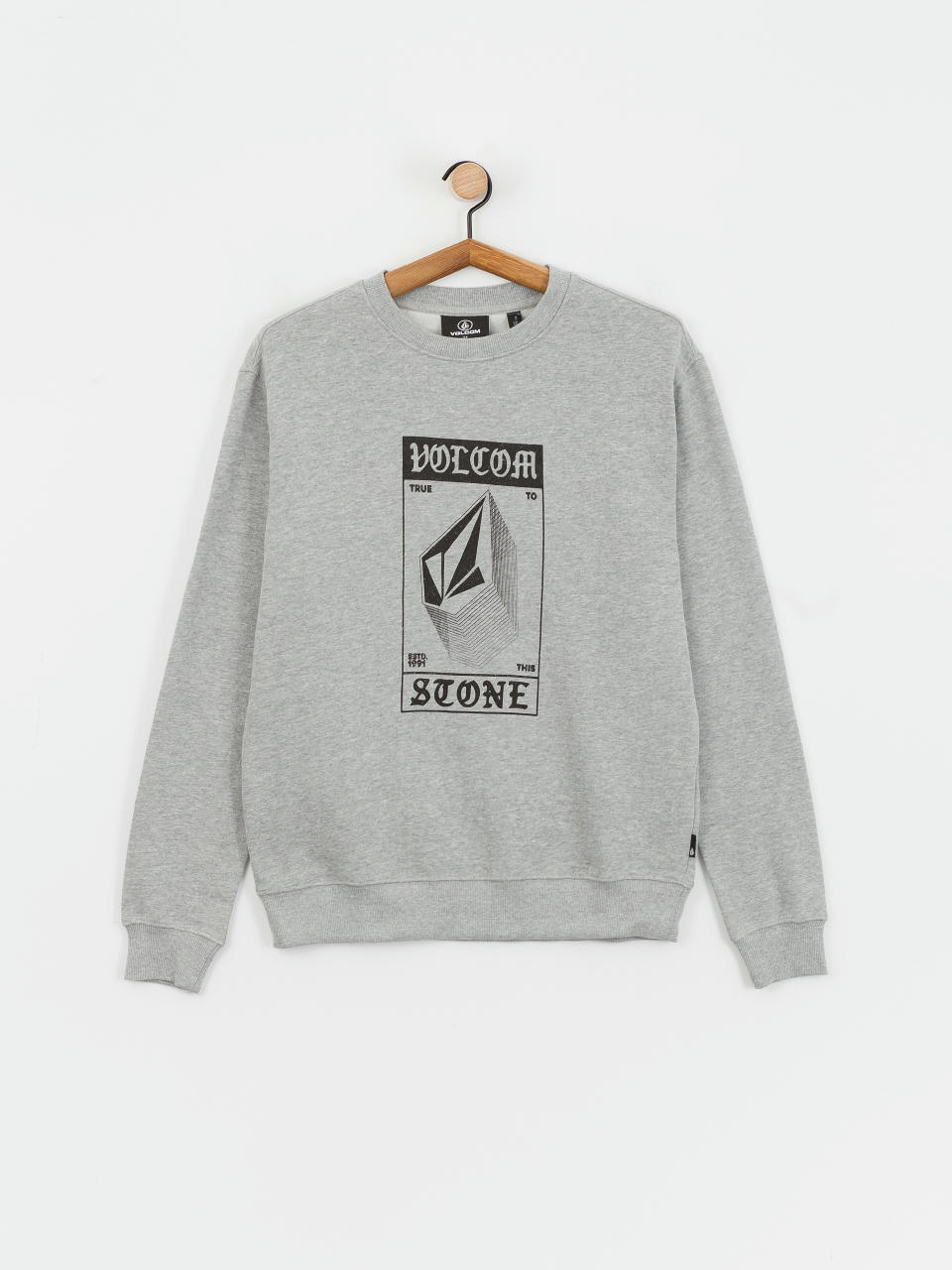 Mikina Volcom Watanite Crew (heather grey)