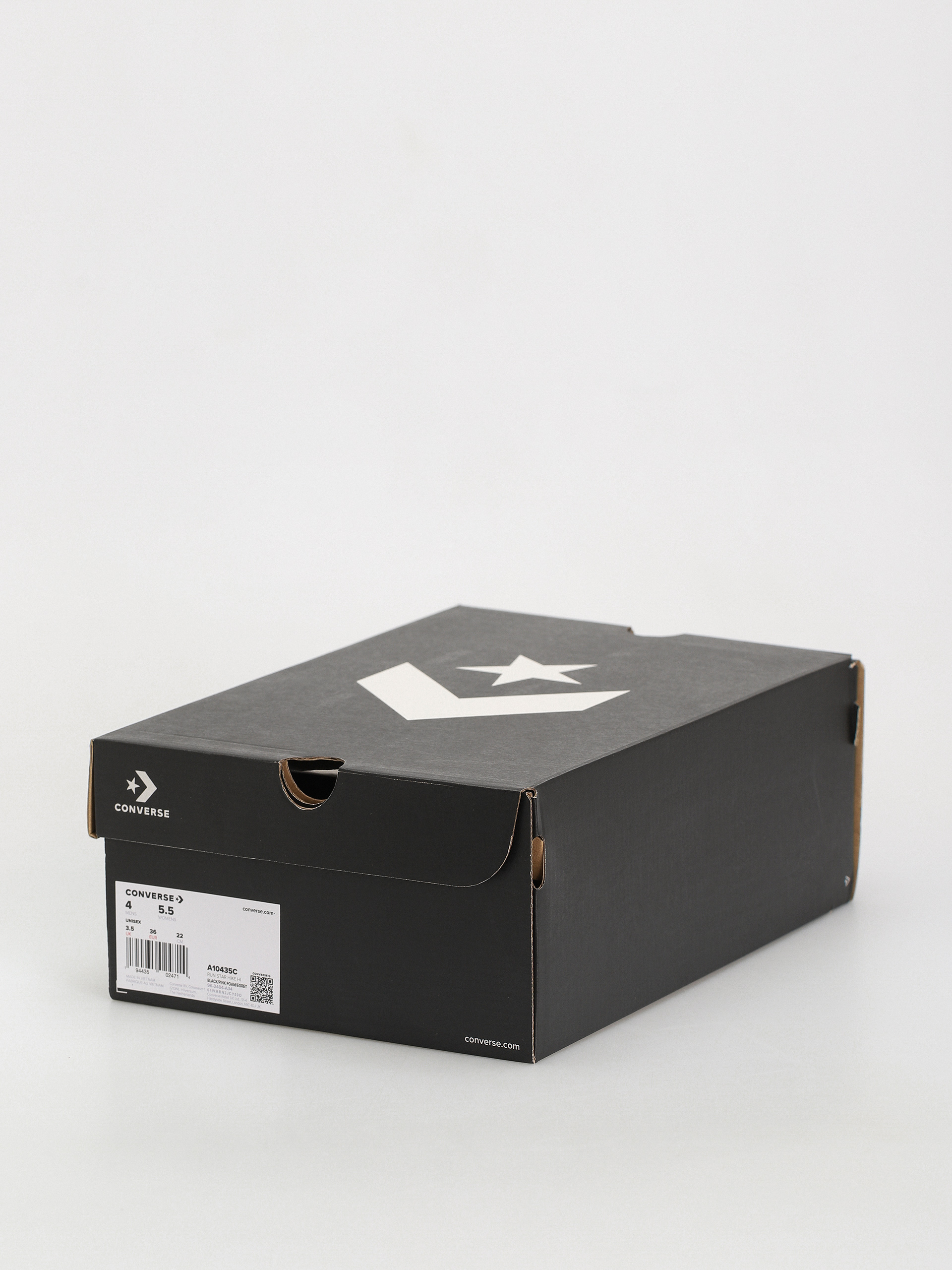 Boty Converse Run Star Hike Hi (black/pink foam/egret)