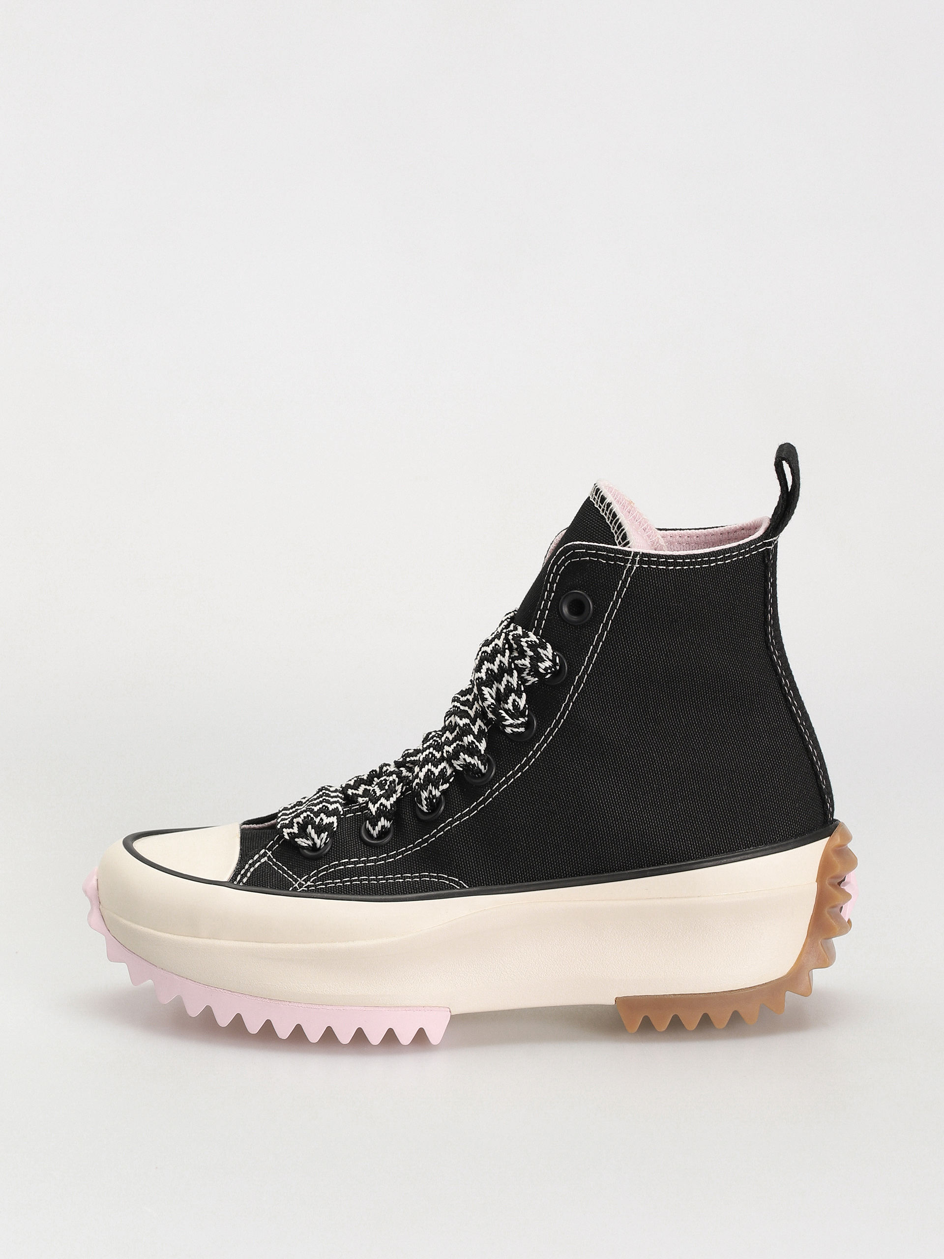 Boty Converse Run Star Hike Hi (black/pink foam/egret)