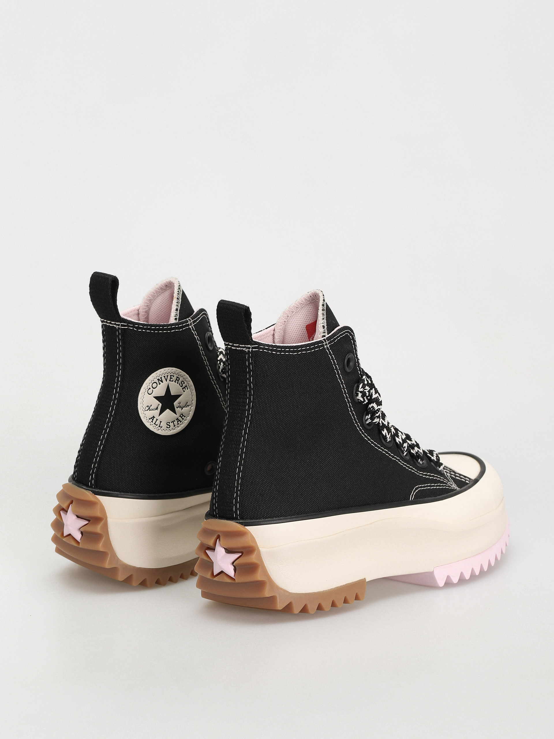 Boty Converse Run Star Hike Hi (black/pink foam/egret)