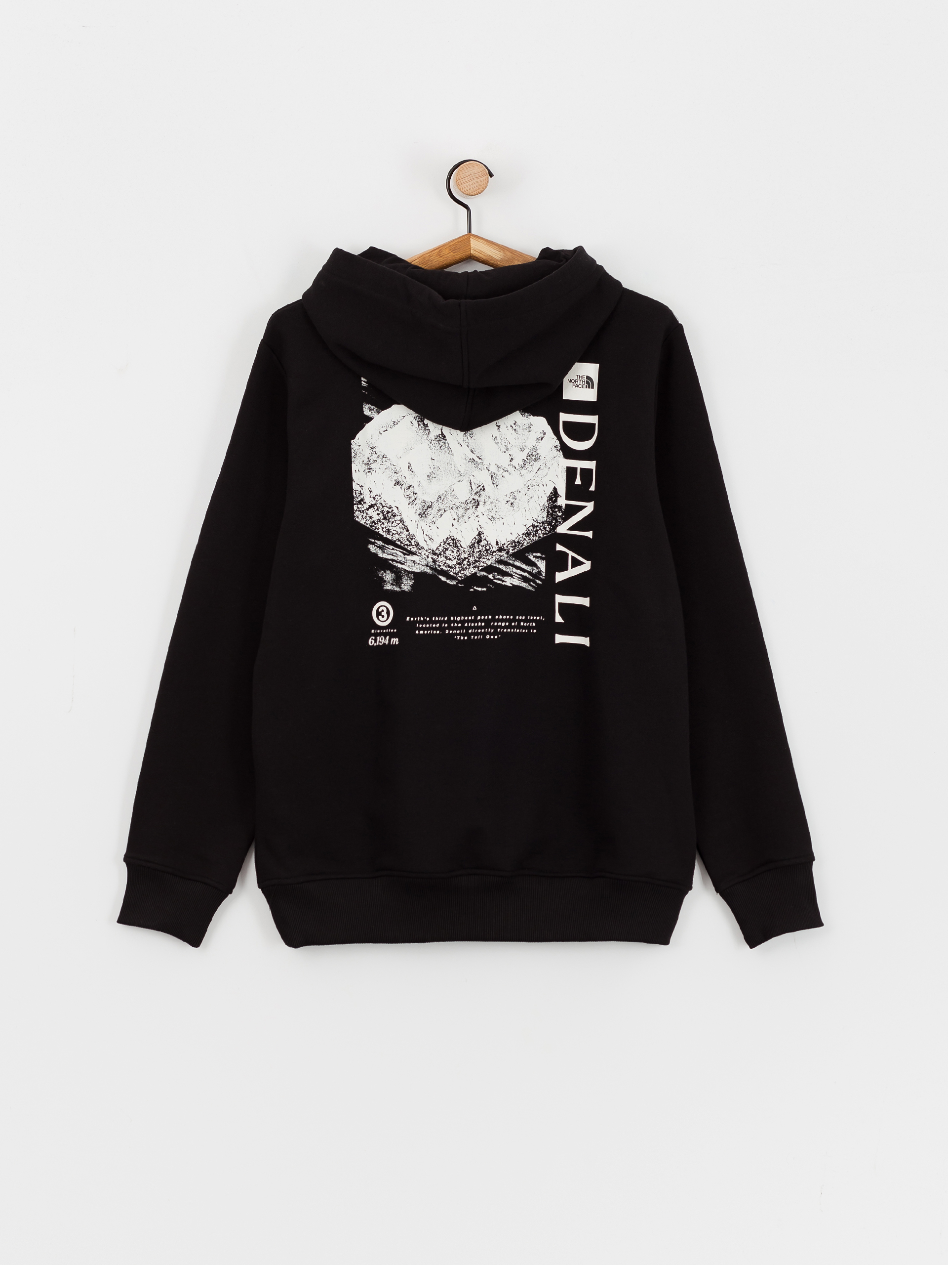 Mikina s kapucí The North Face Topographic HD (tnf black)