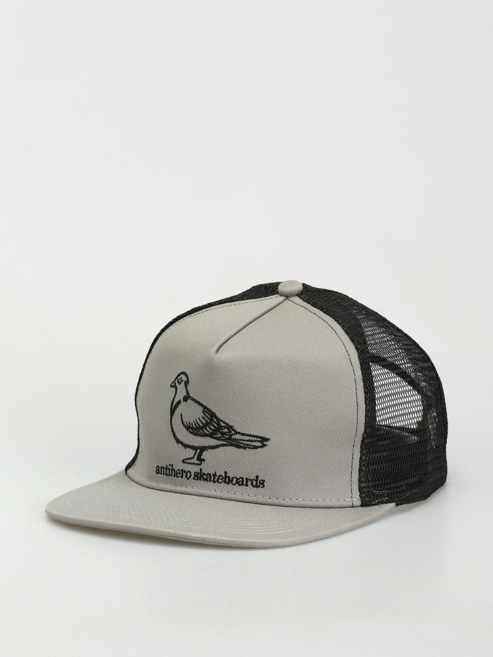 Kšiltovka  Antihero Basic Pigeon Snap (silver black)