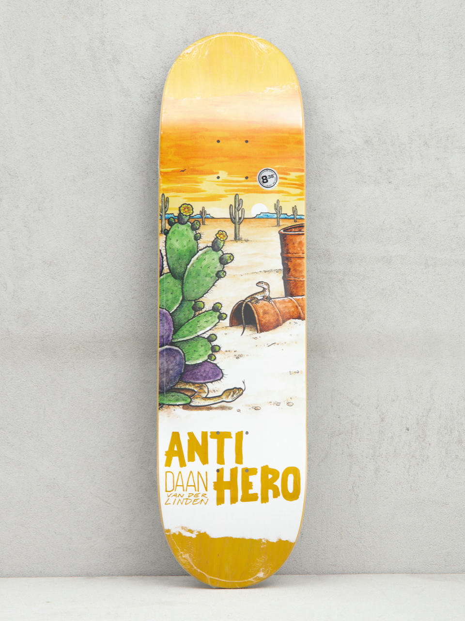 Deska Antihero Daan Desertscape (yellow)