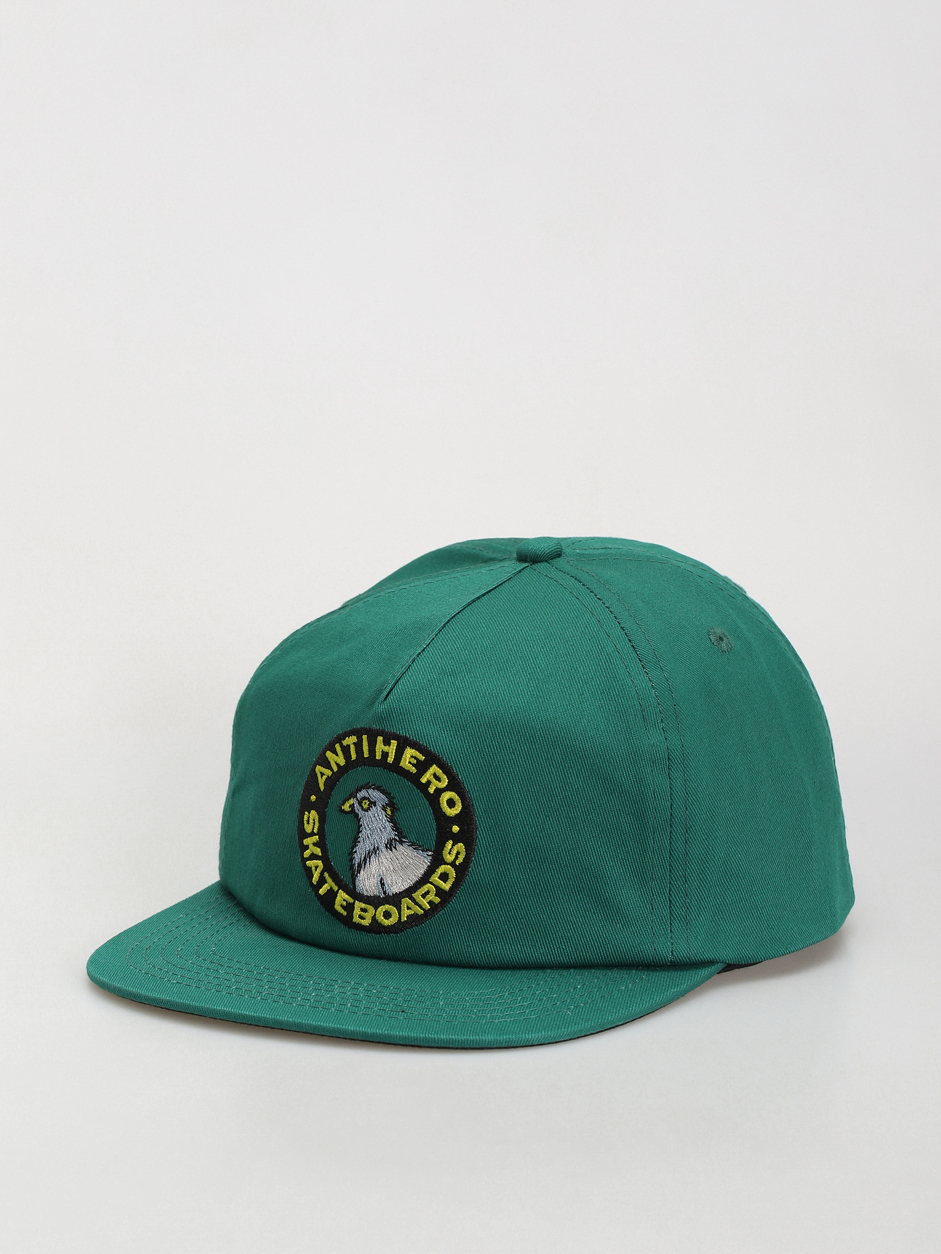 Kšiltovka  Antihero Basic Pigeon Round Snap (dark green)