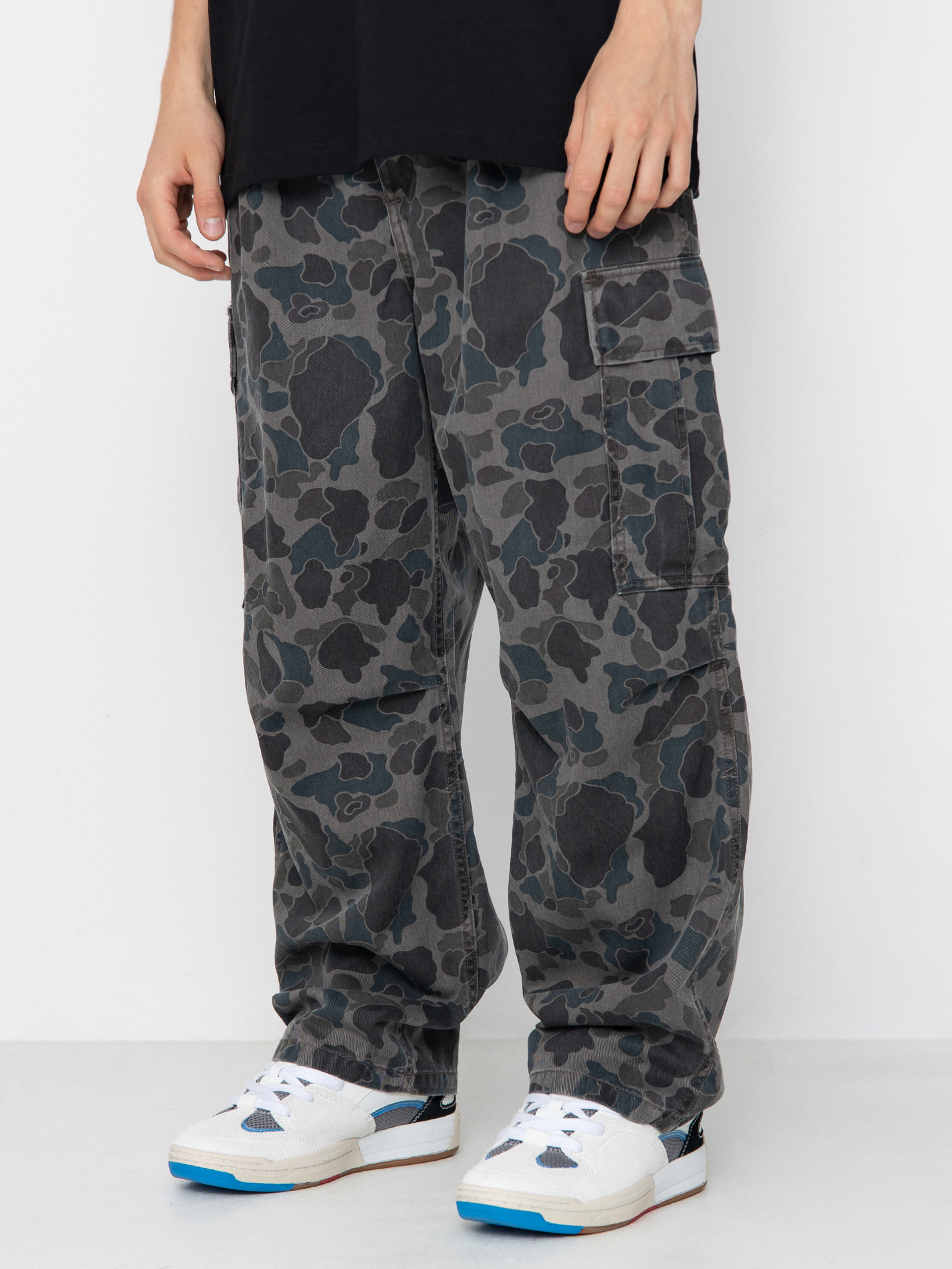 Kalhoty Carhartt WIP Cole Cargo (camo duck/grey)