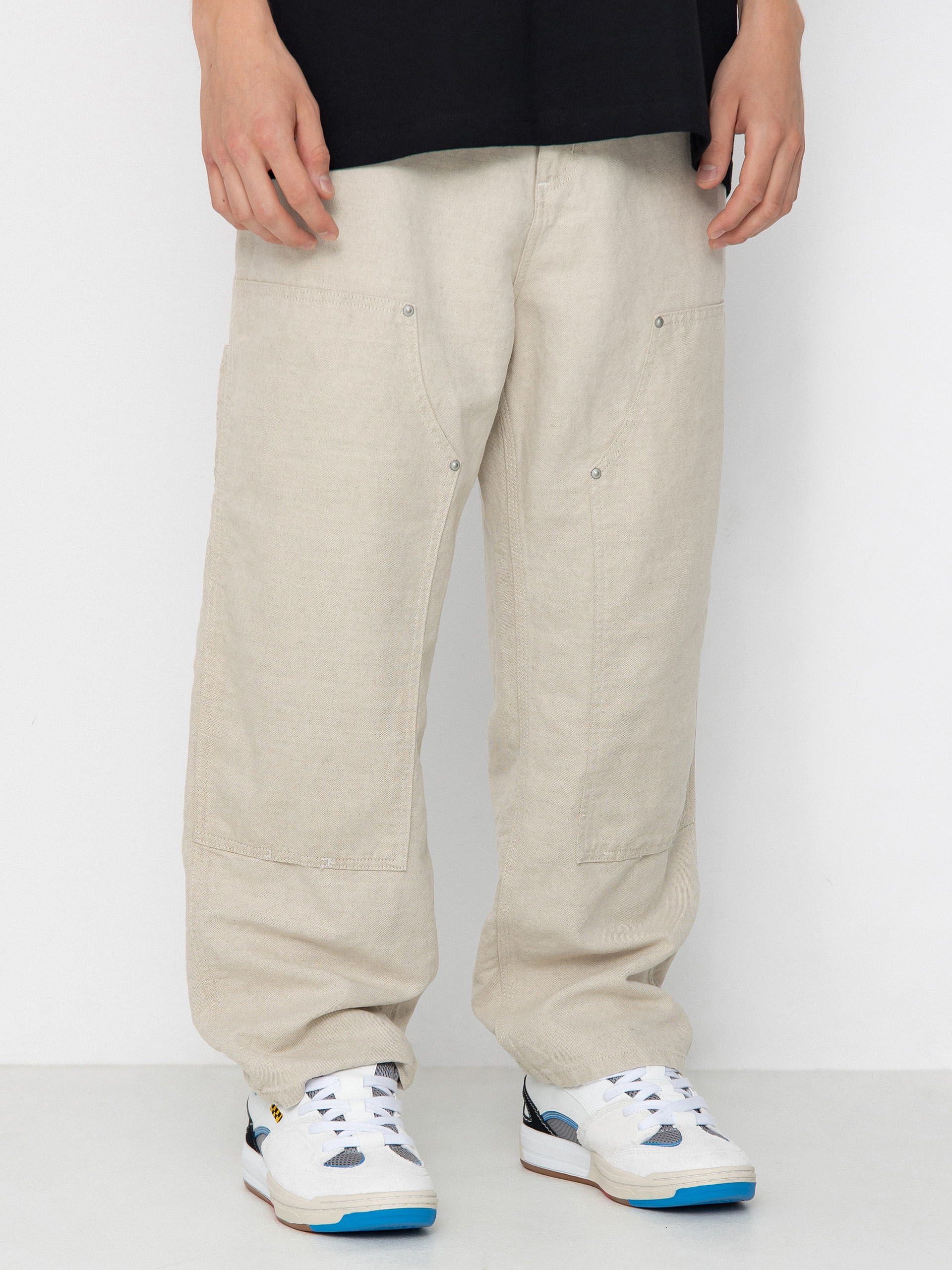 Kalhoty Carhartt WIP Walter Double Knee (natural)