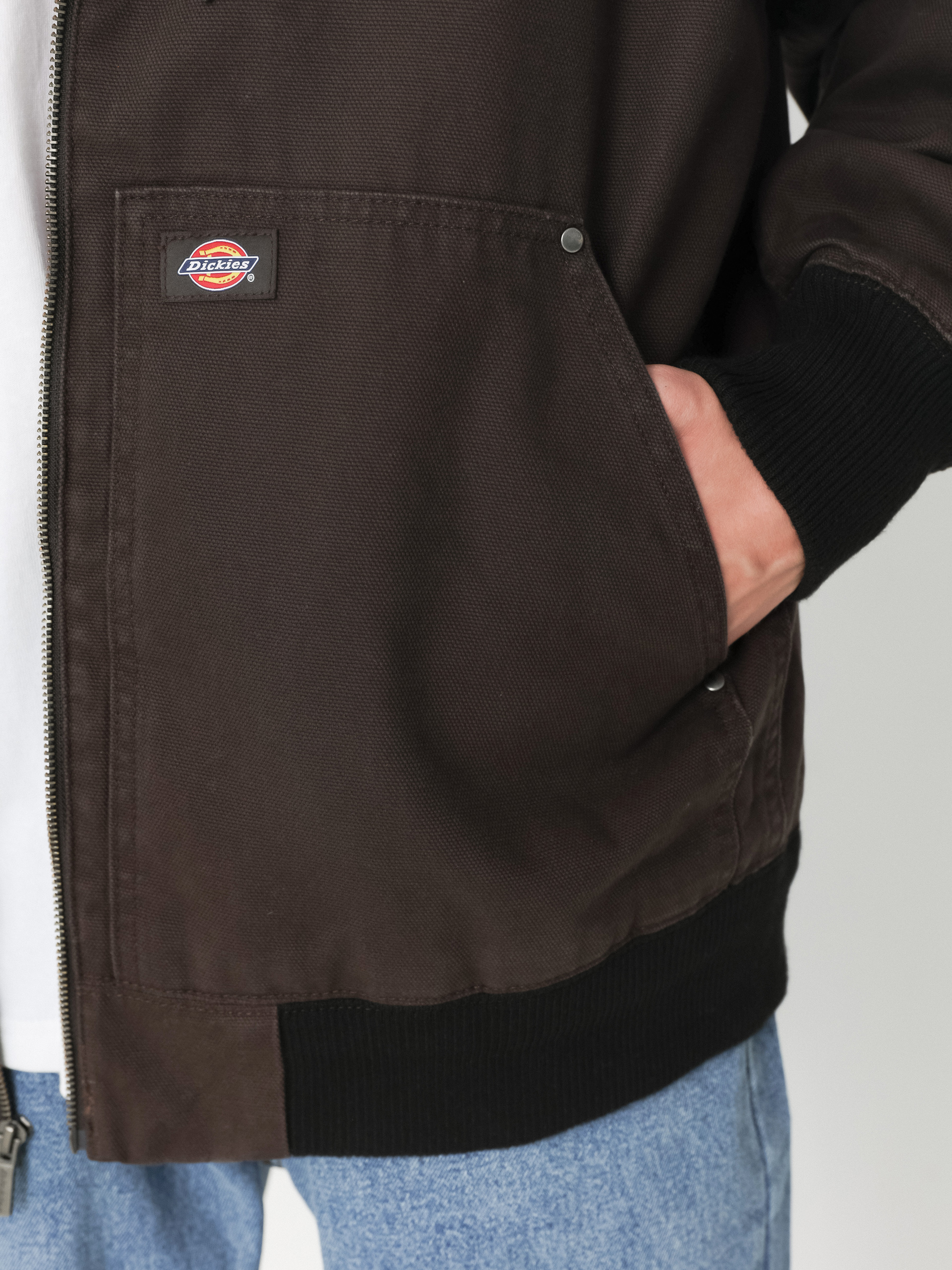 Bunda Dickies Hooded Duck Canvas (dark brown)
