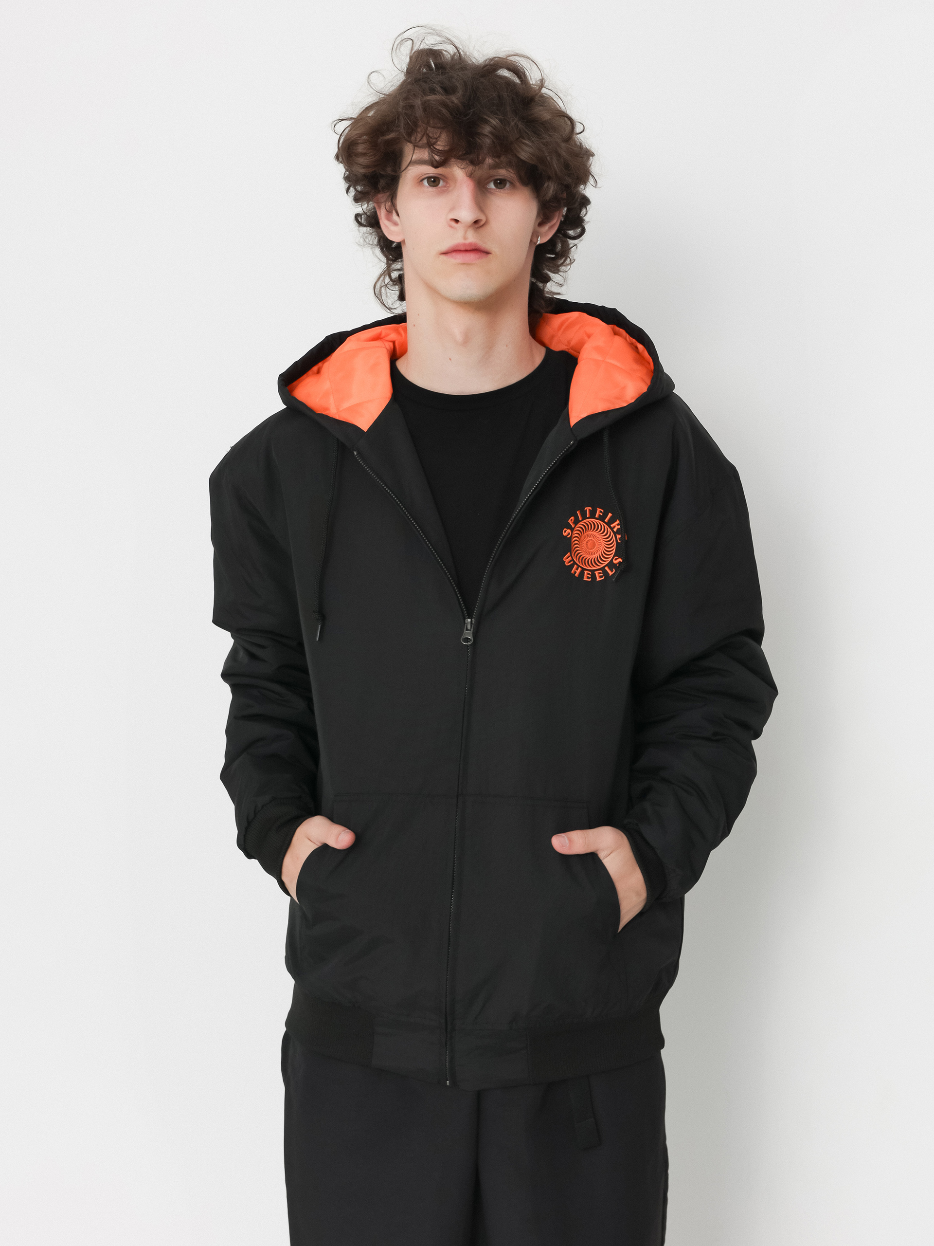 Bunda Spitfire Og Cls Nyn Emb (black/orange)