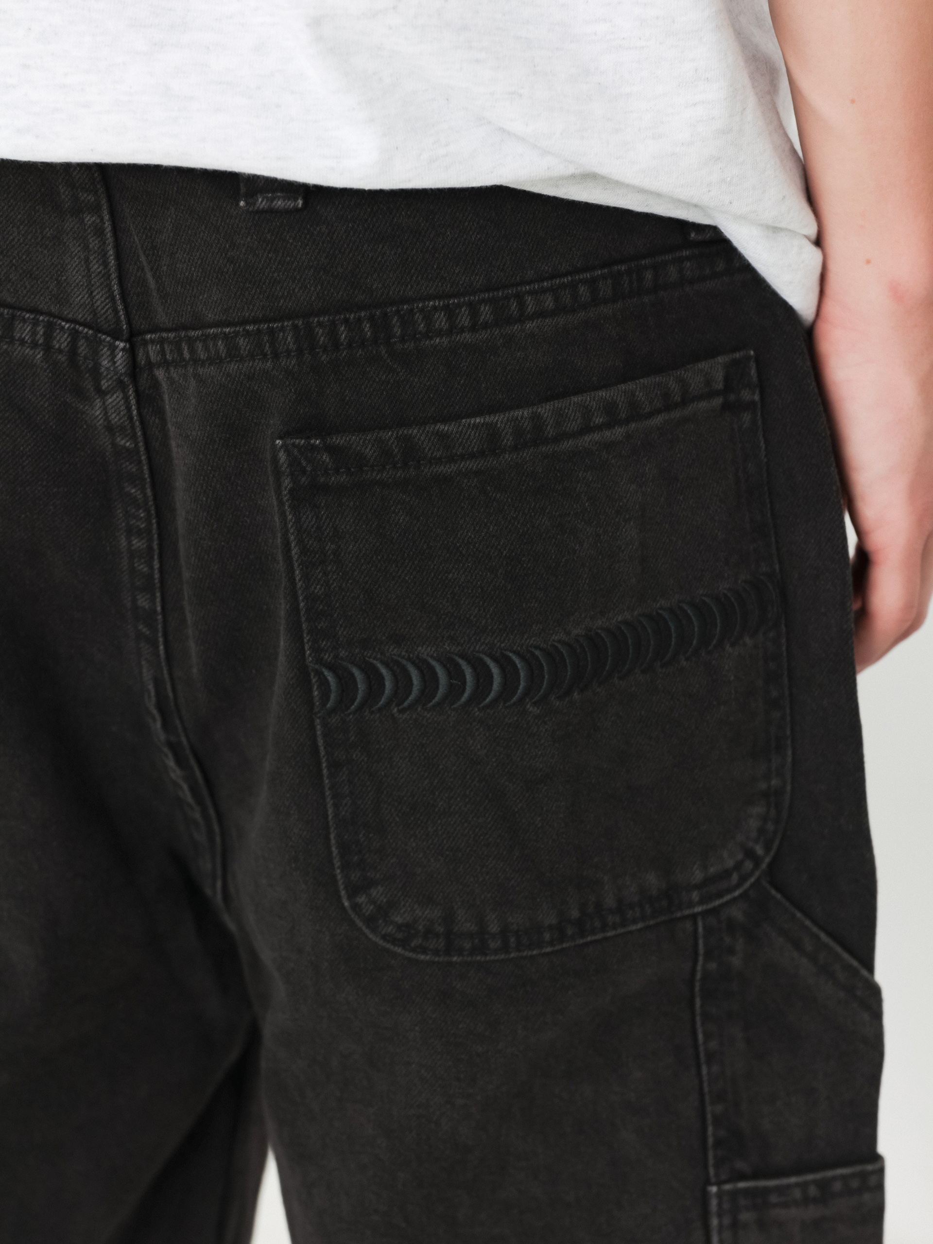 Kraťasy Spitfire Big Head Denim (black)