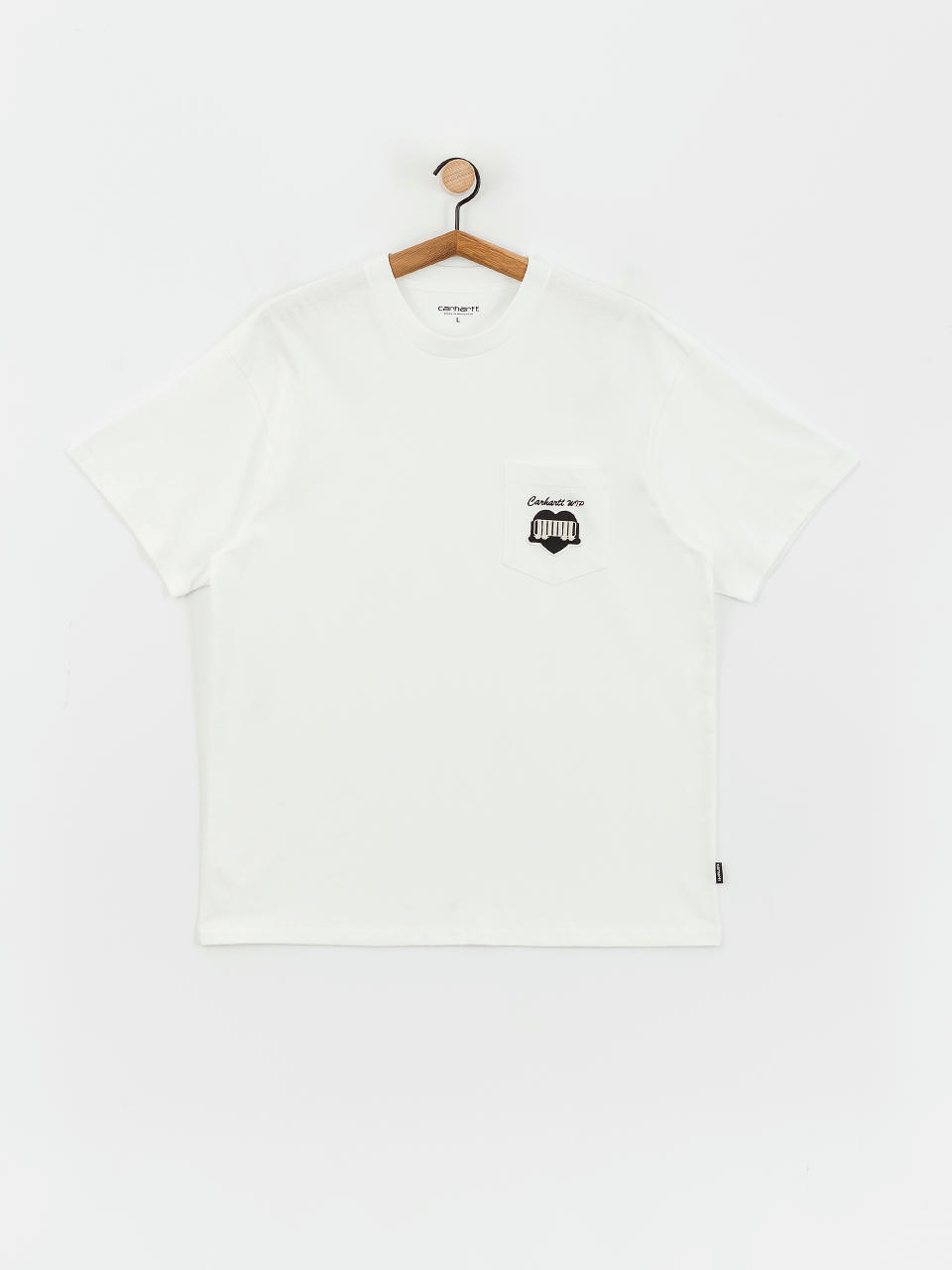 Tričko Carhartt WIP Heart Train Pocket (white)