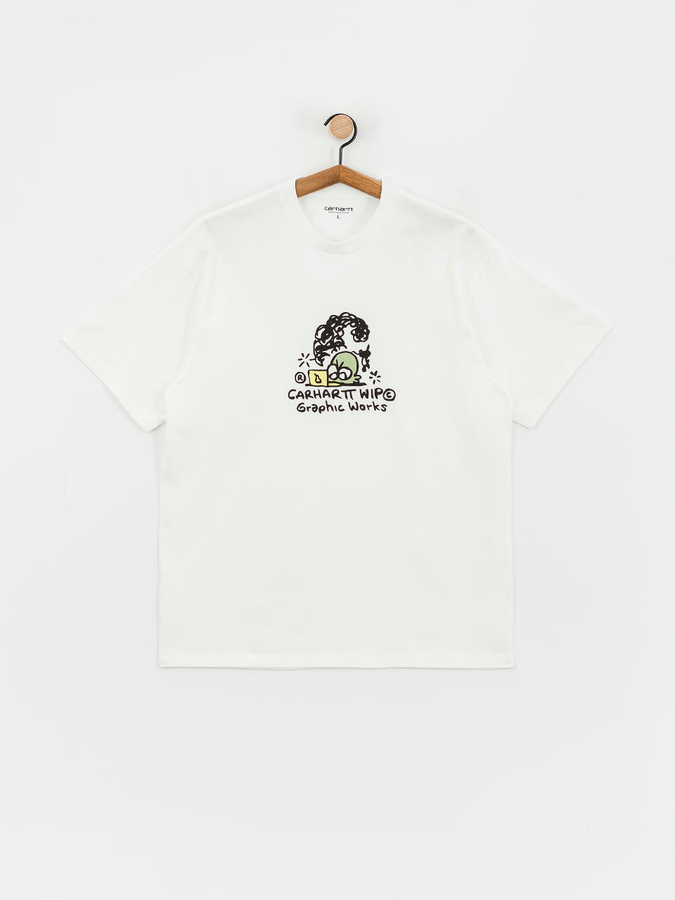 Tričko Carhartt WIP Graphic Works (white)