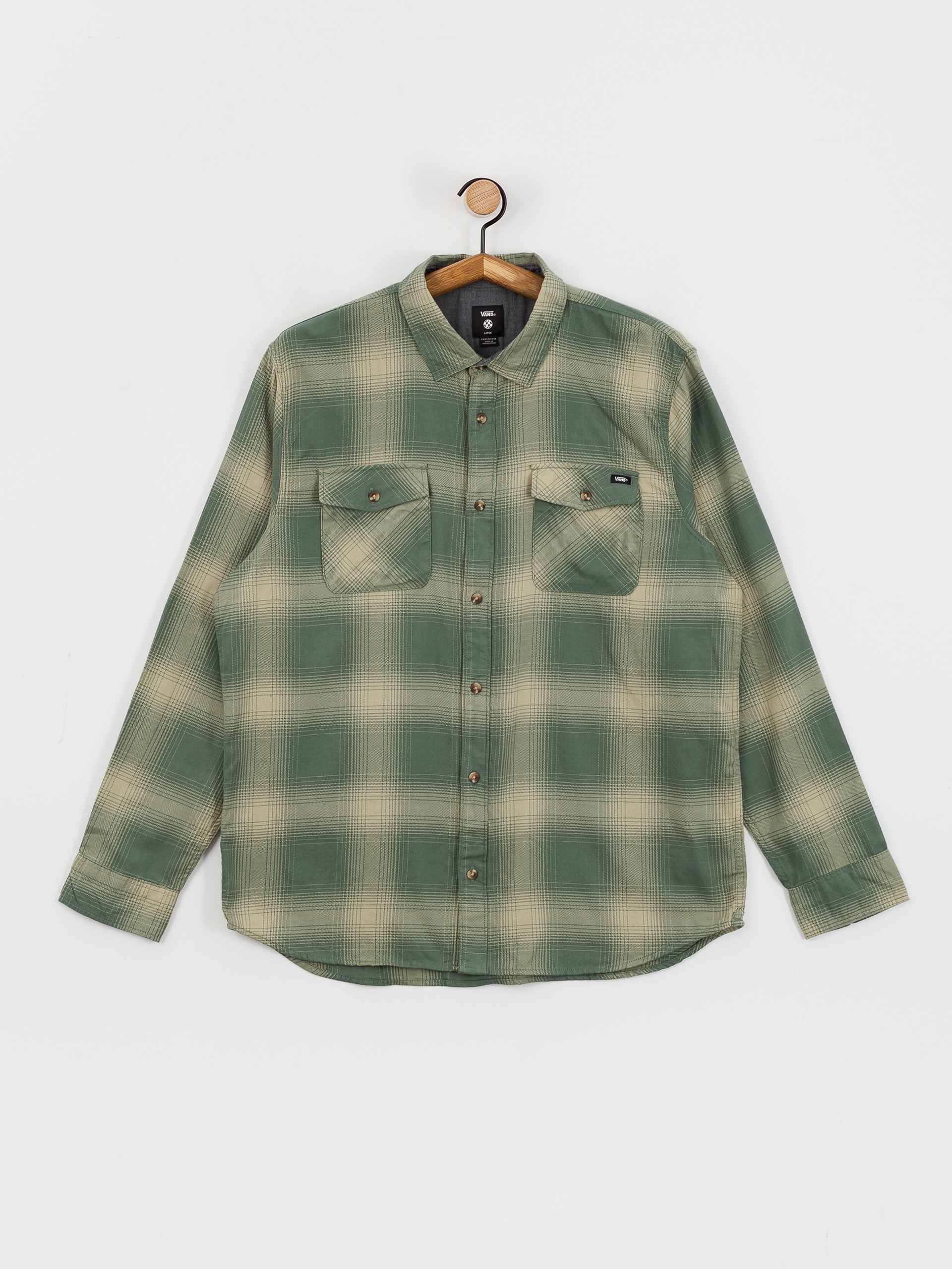 Košile Vans Monterey III (dark forest/elm)