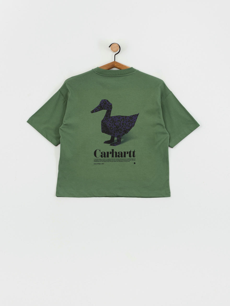 Tričko Carhartt WIP Fold Leo Wmn (duck green)