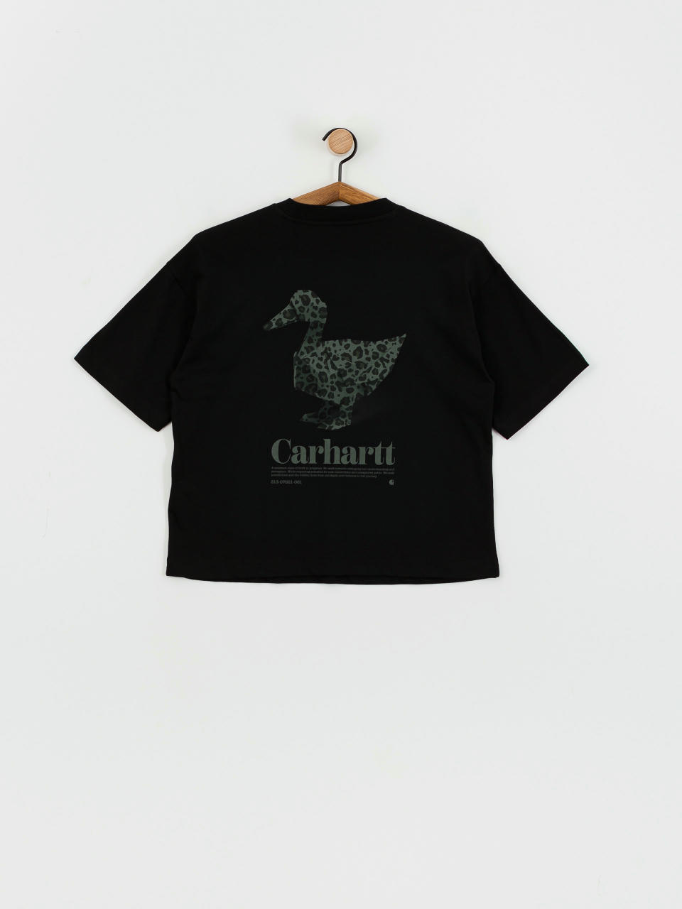 Tričko Carhartt WIP Fold Leo Wmn (black)