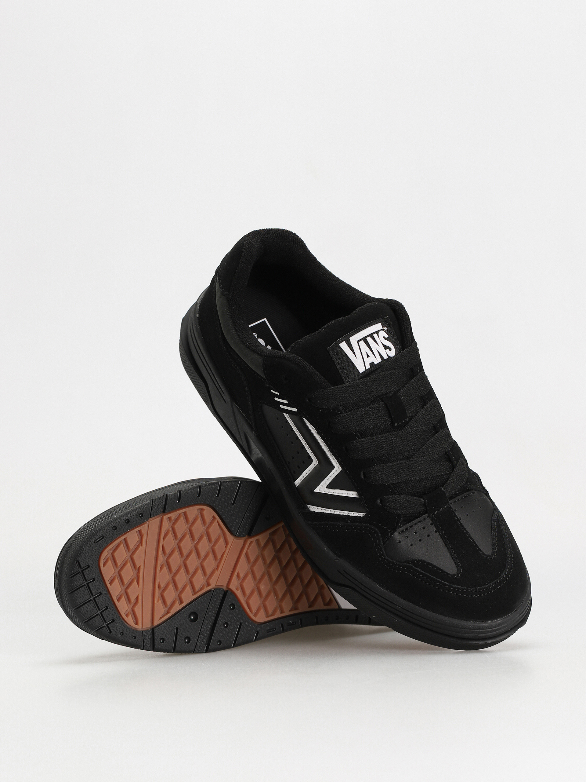 Boty Vans Upland (black/black/white)