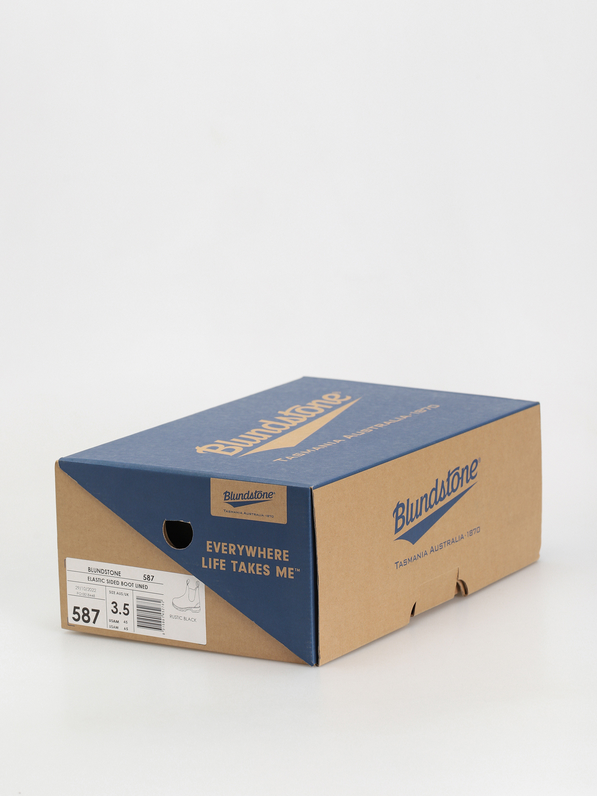 Boty Blundstone 587 (rustic black)